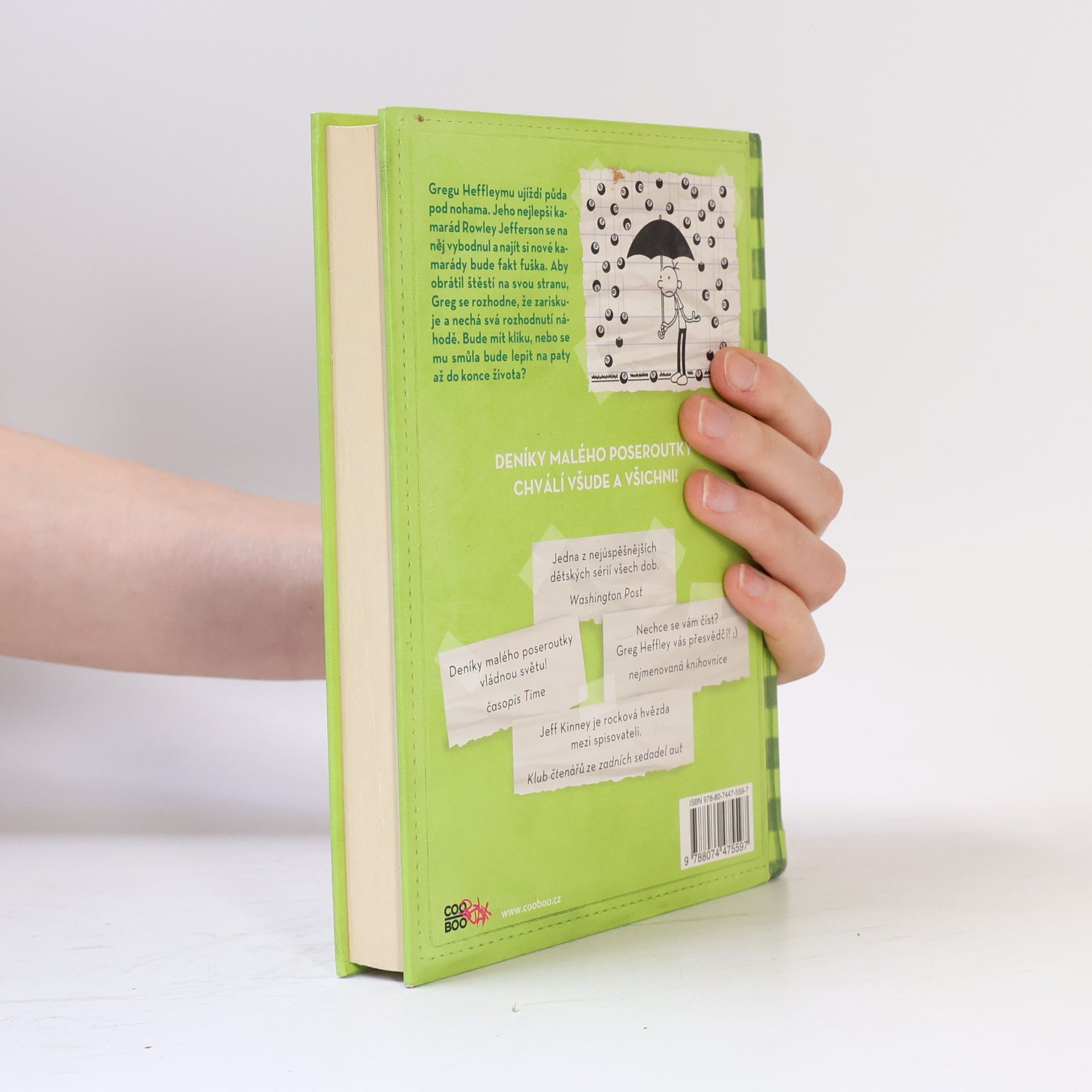 Jeff Kinney Deník malého poseroutky 8. Fakt smůla