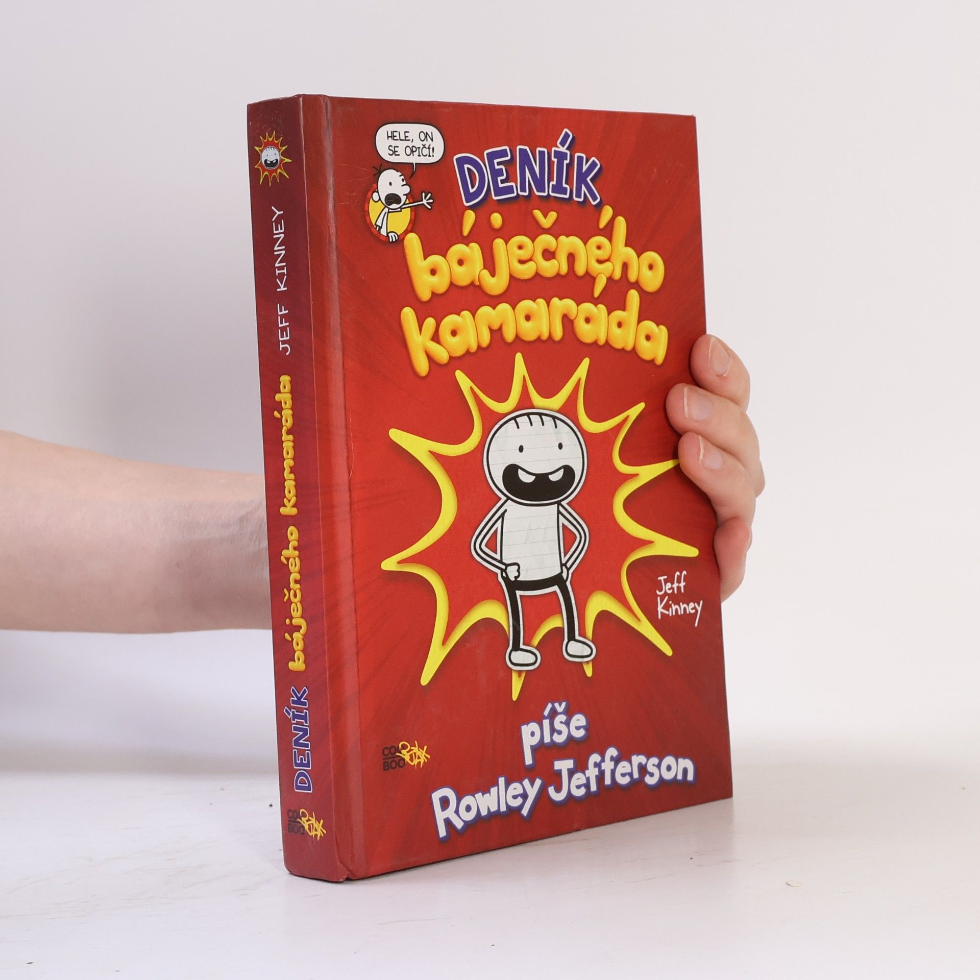 Jeff Kinney Deník báječného kamaráda. Píše Rowley Jefferson