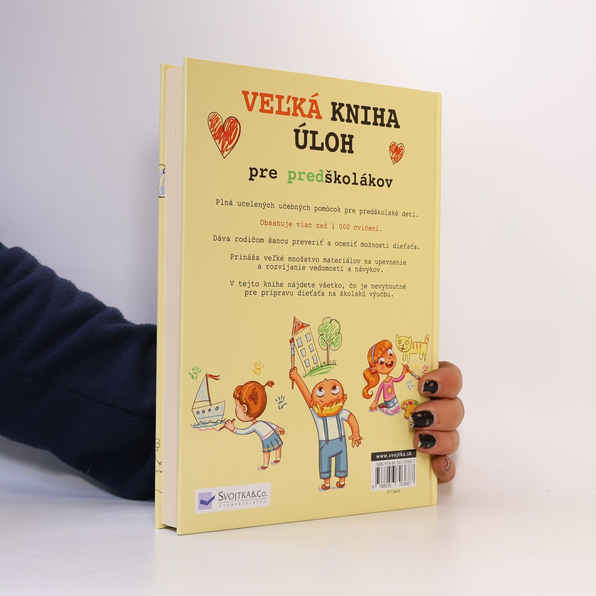 Autorenkollektiv Veĺká kniha úloh pre predškolákov