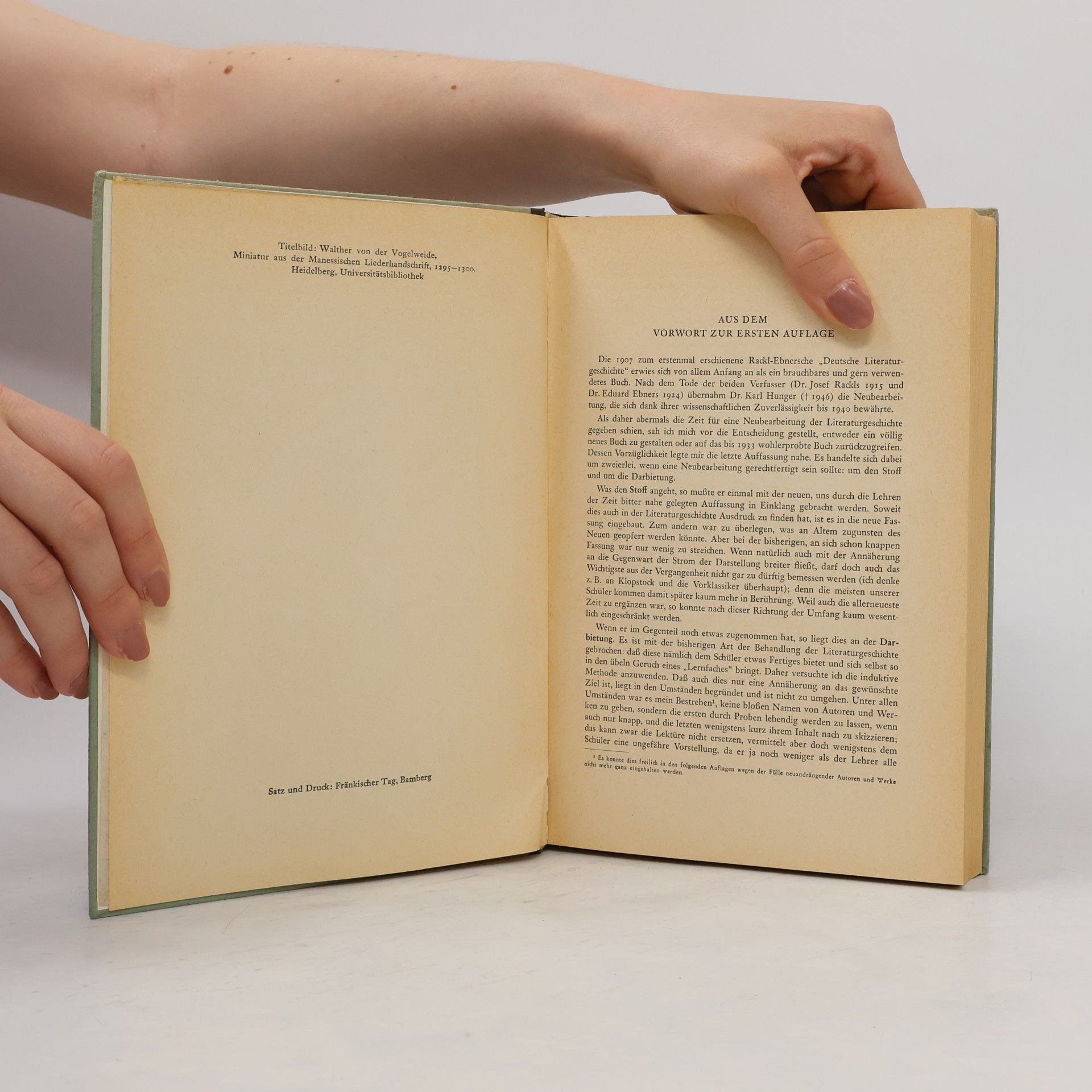 Leo Krell Deutsche Literaturgeschichte