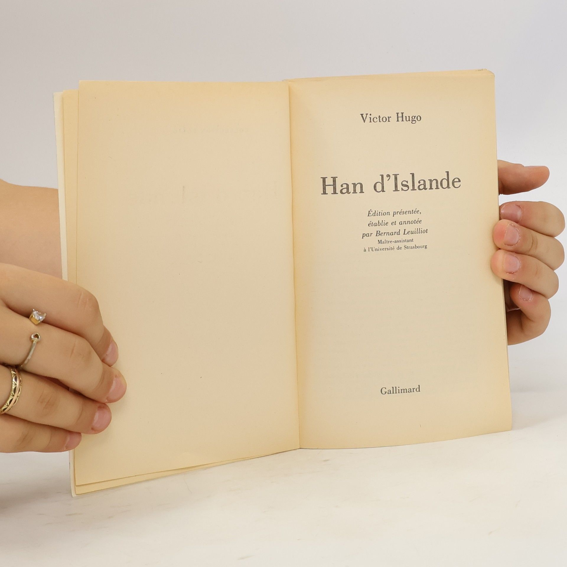 Victor Hugo Han d´Islande