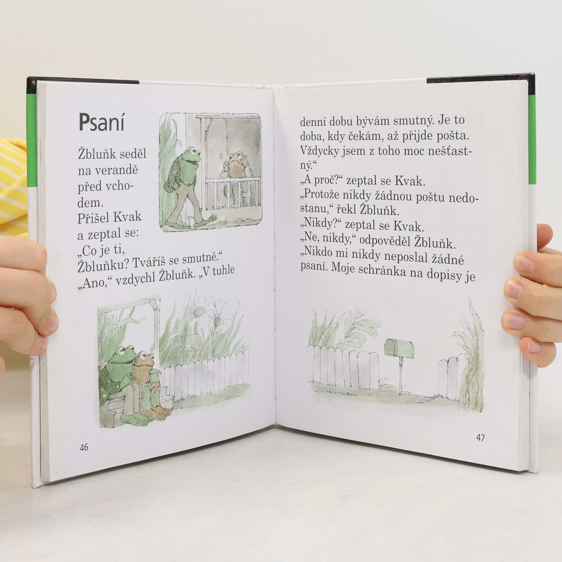 Arnold Lobel Kvak a Žbluňk jsou kamarádi