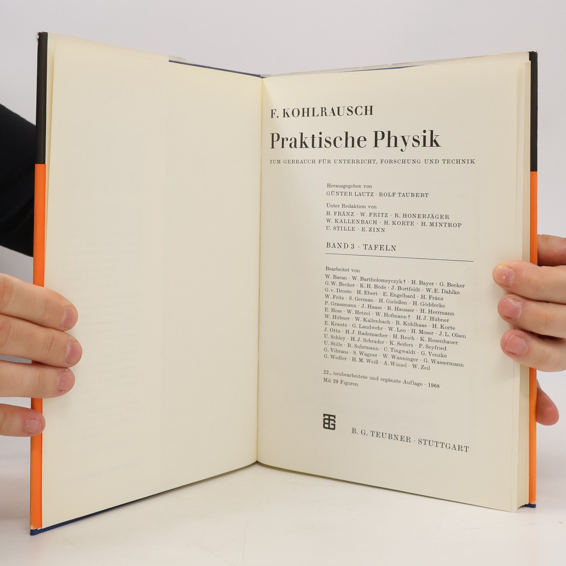 Friedrich Kohlrausch Praktische Physik 3