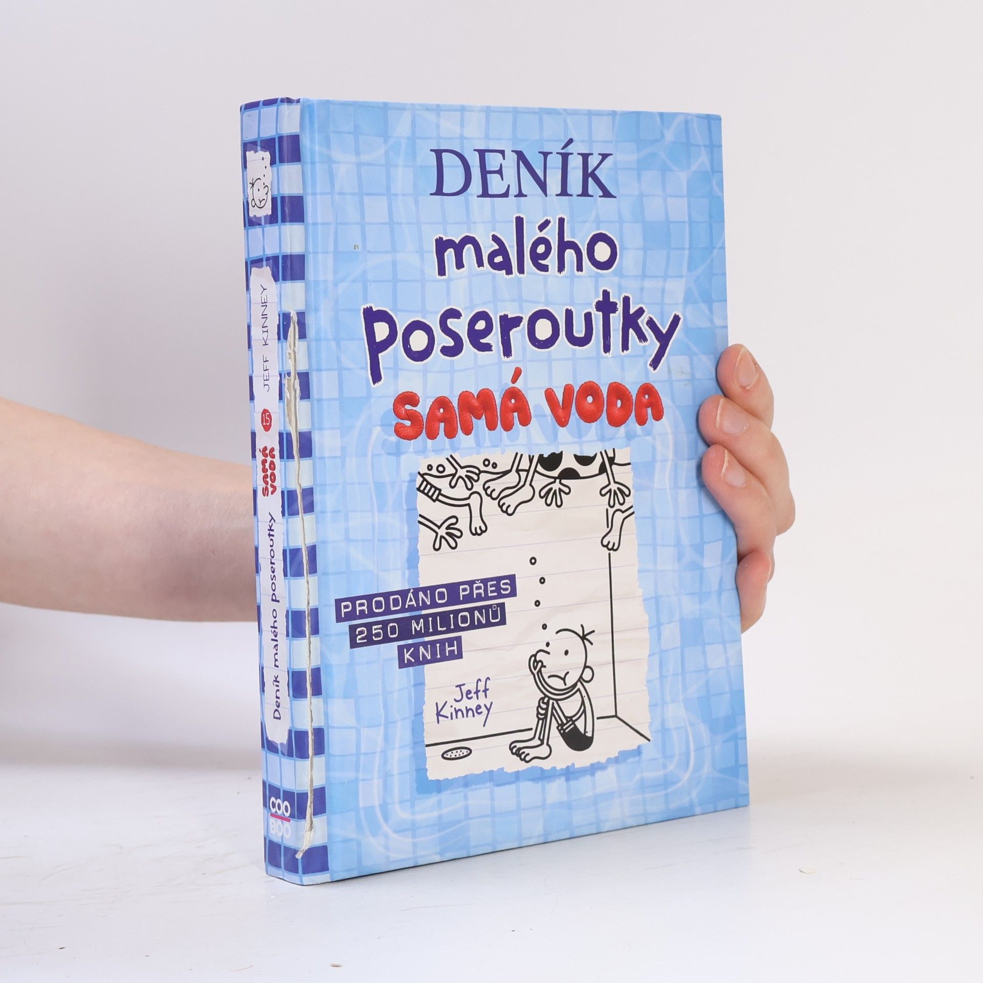 Jeff Kinney Deník malého poseroutky 15. Samá voda