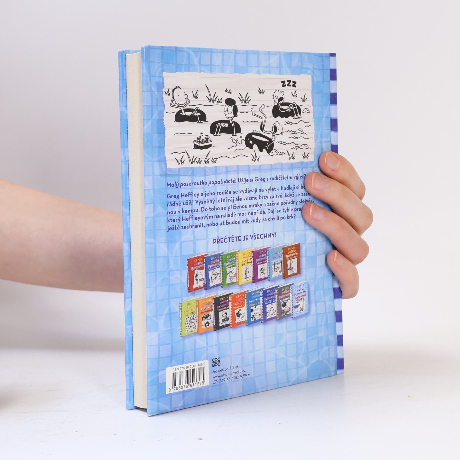 Jeff Kinney Deník malého poseroutky 15. Samá voda