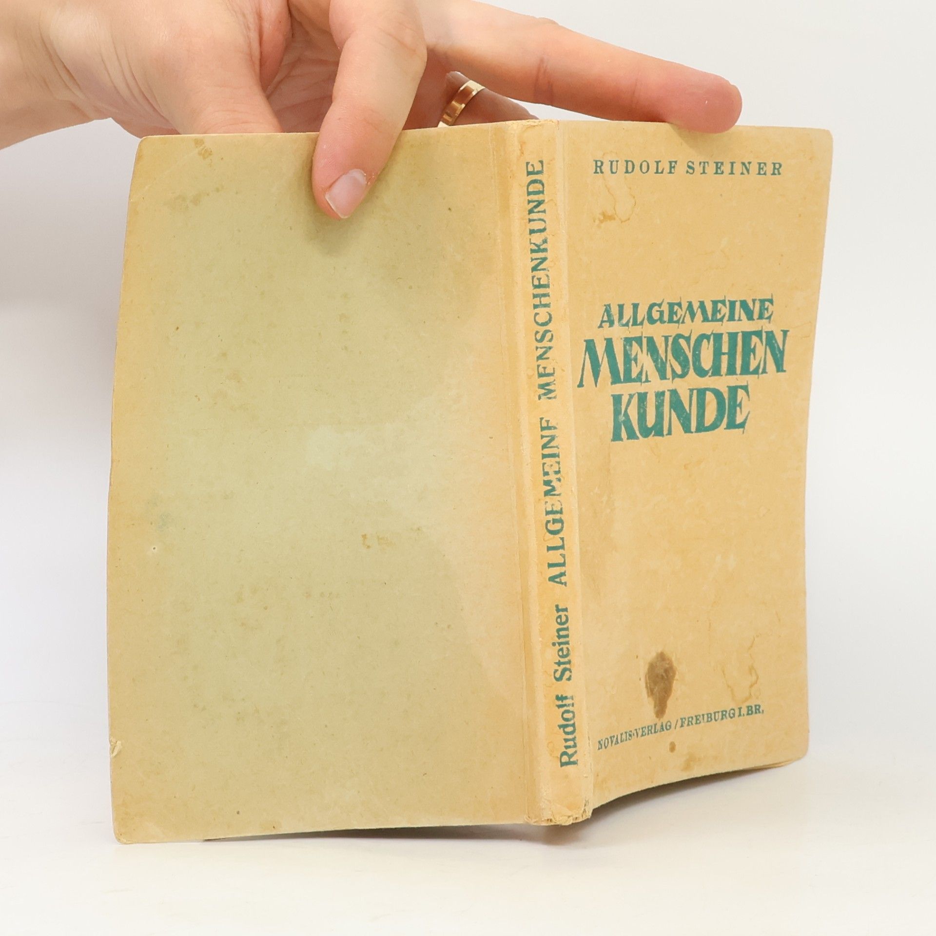 Rudolf Steiner Allgemeine menschenkunde