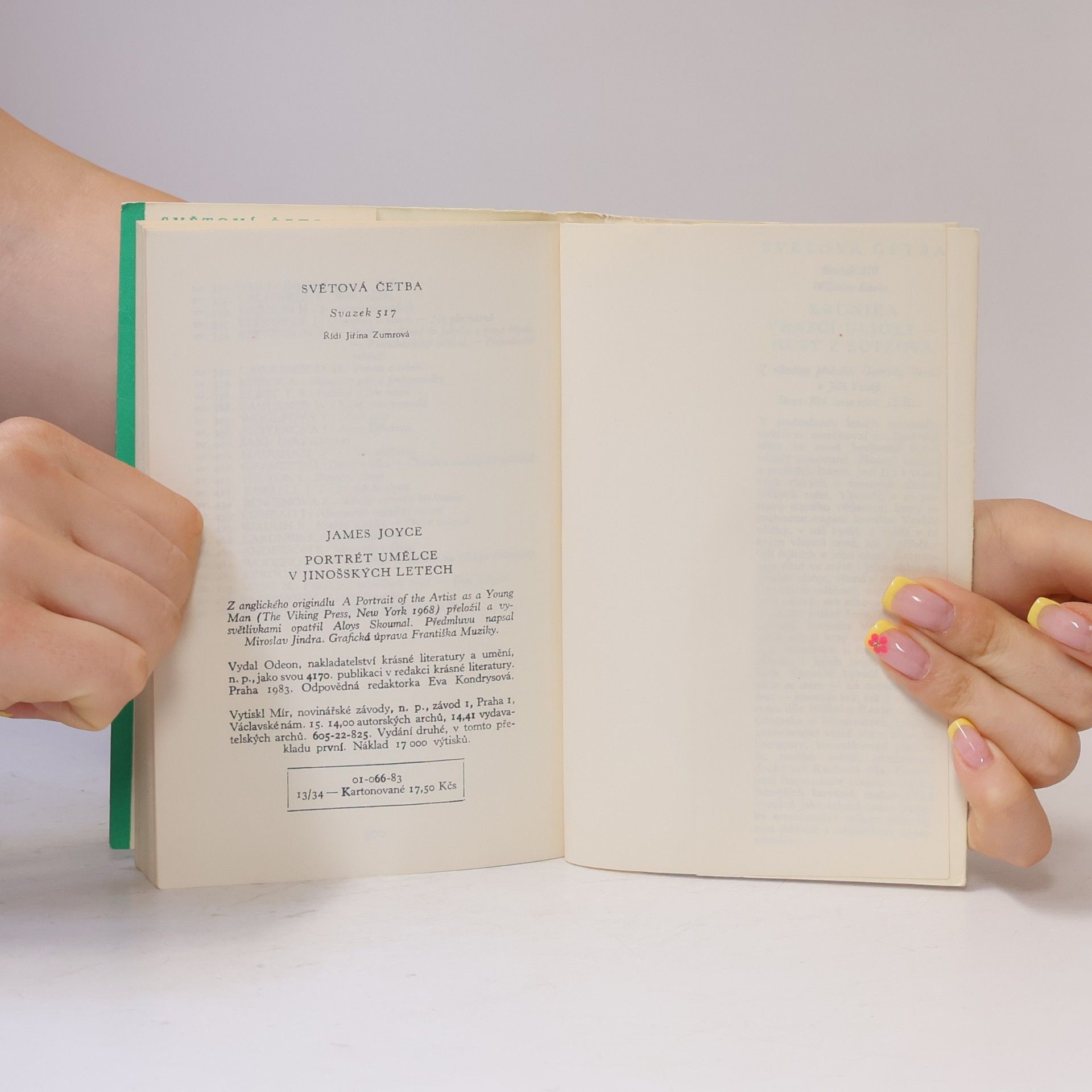 James Joyce Portrét umělce v jinošských letech