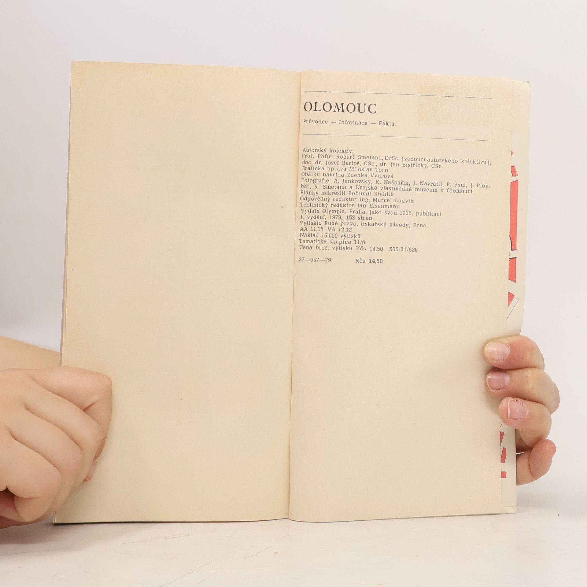 Collectif d'auteurs Olomouc : Průvodce, informace, fakta