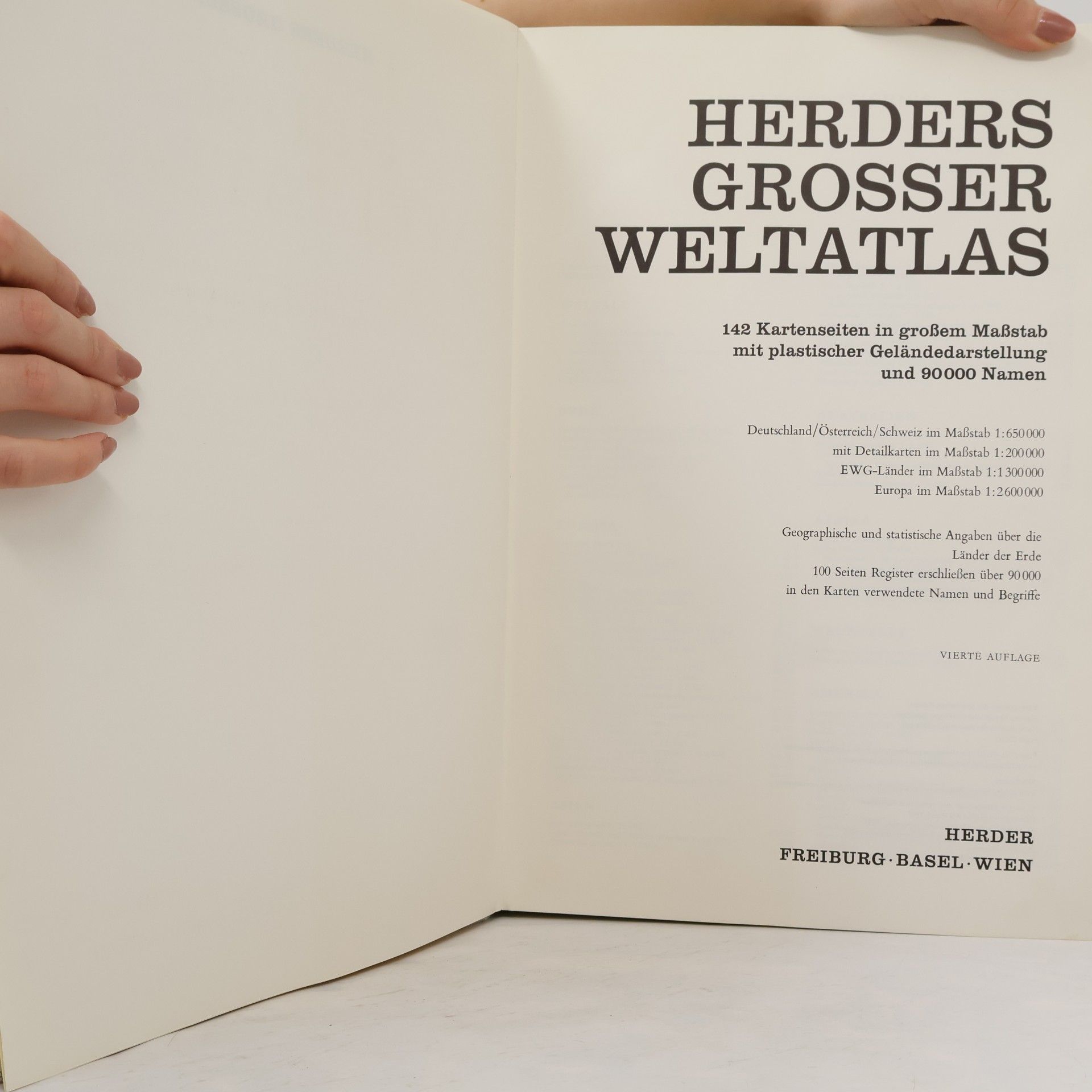 Autorenkollektiv Herders Grosser Weltatlas