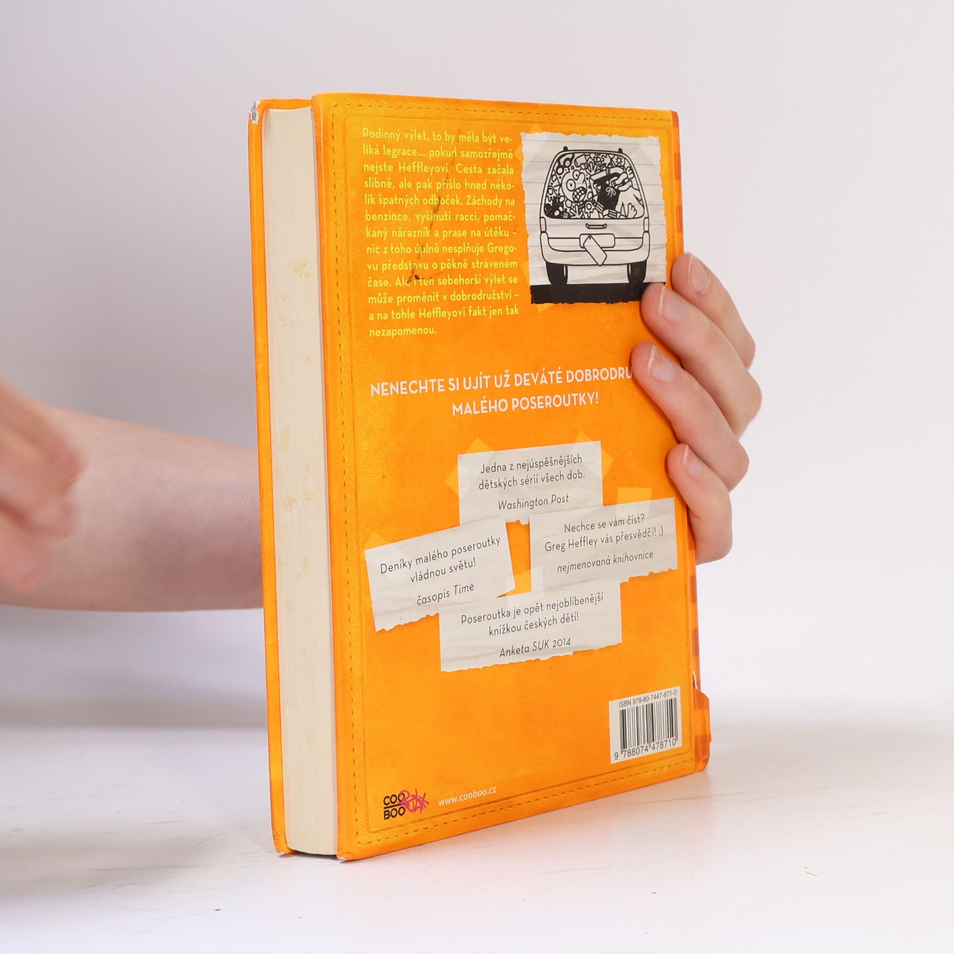 Jeff Kinney Deník malého poseroutky 9. Výlet za všechny peníze