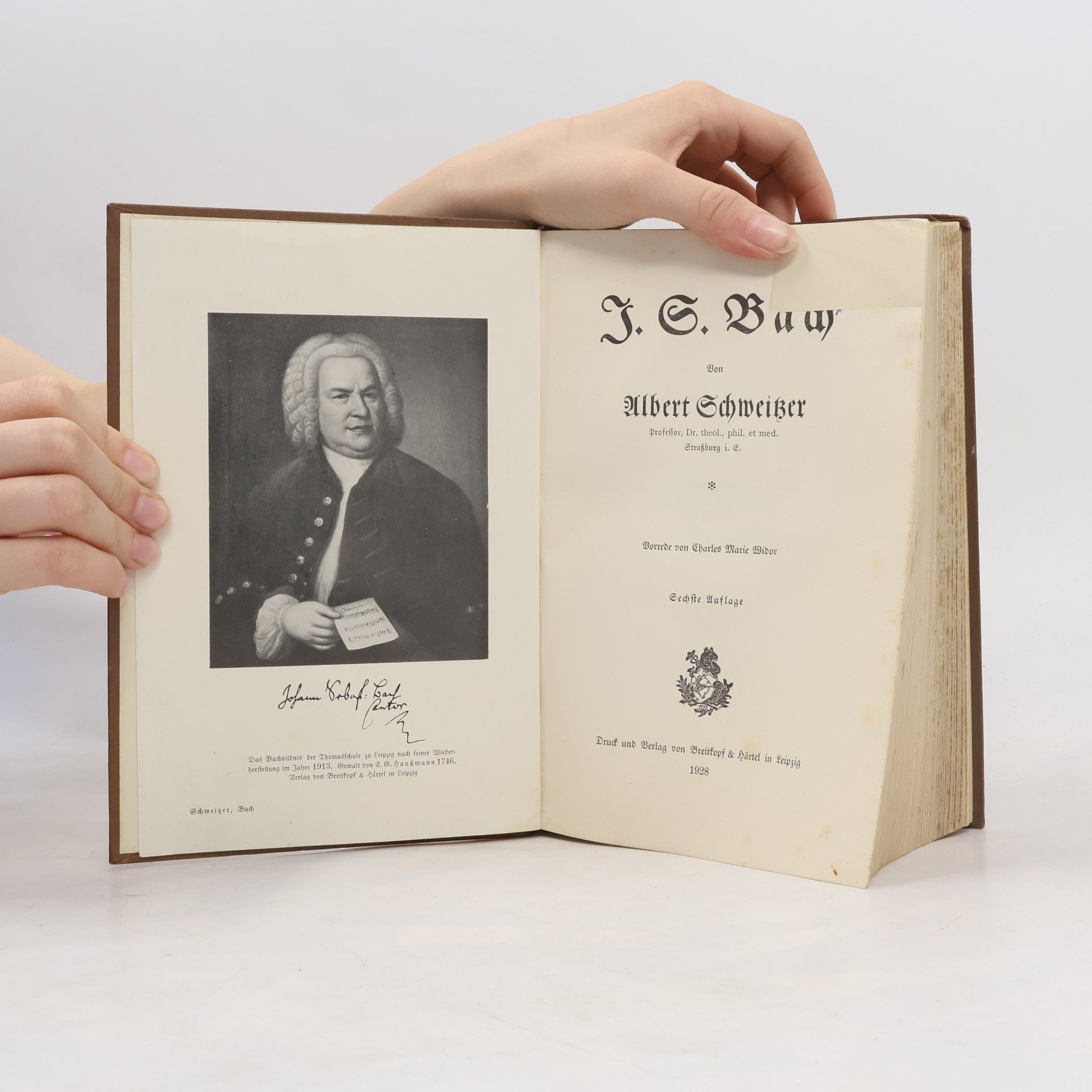 Albert Schweitzer J. S. Bach