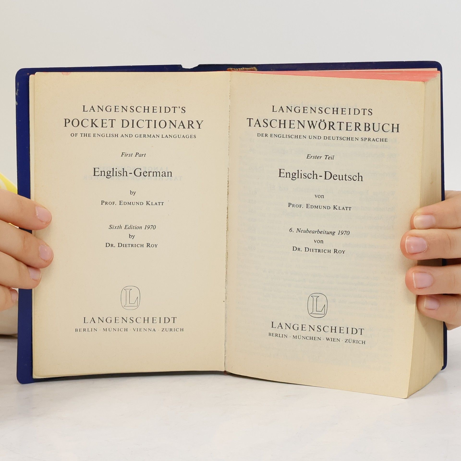 Various authors Langescheidts Taschenwörterbuch 1