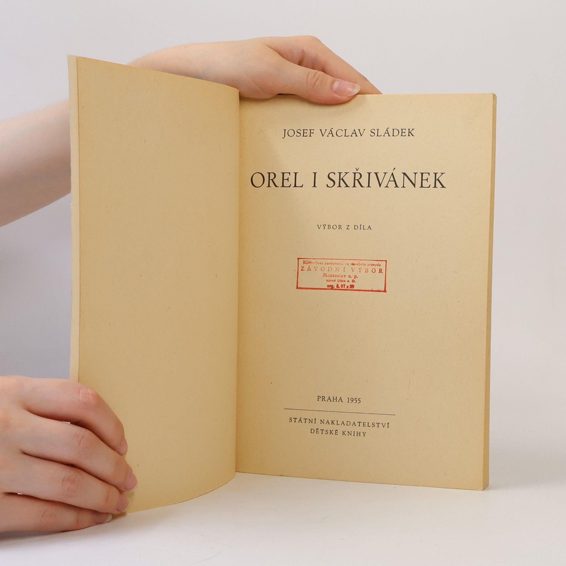 Josef Václav Sládek Orel i skřivánek. Výbor z díla