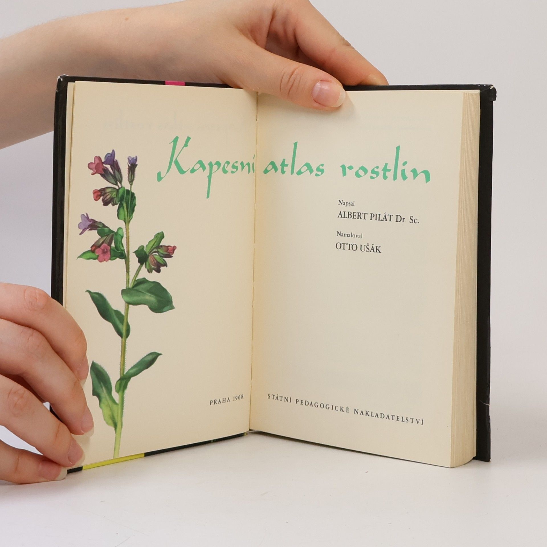 Otto Ušák Kapesní atlas rostlin