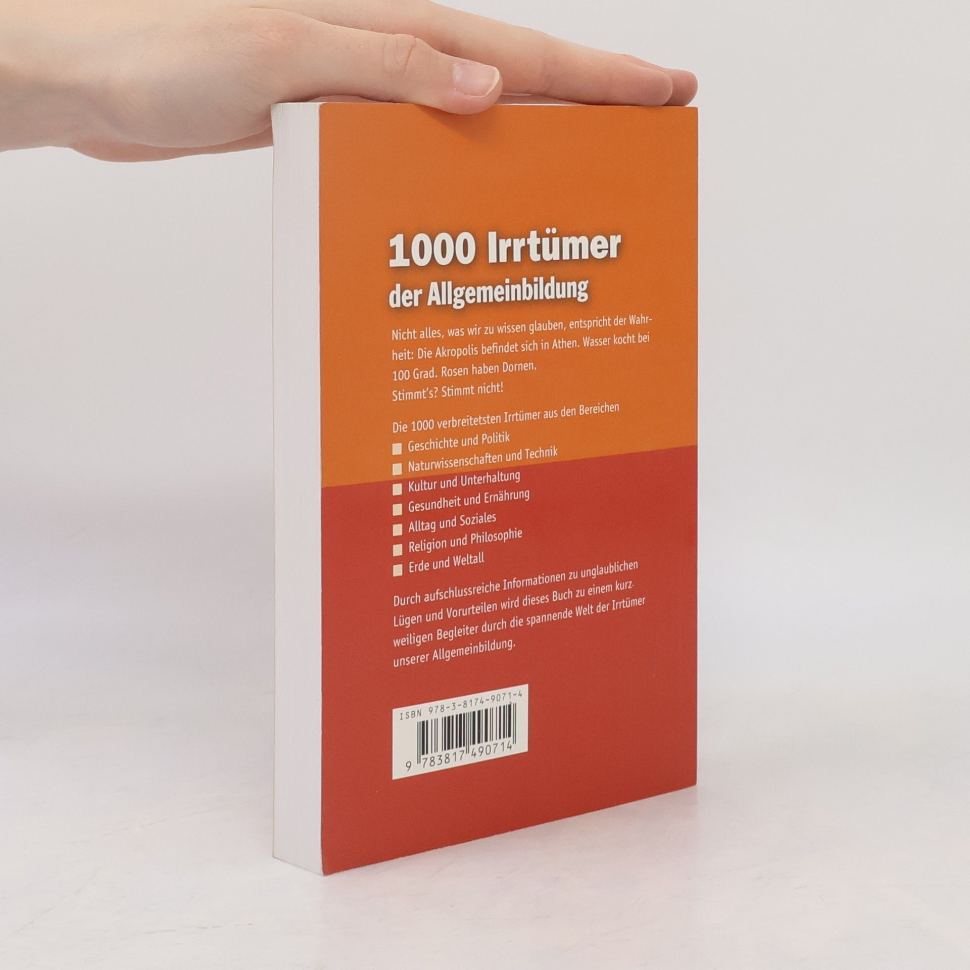 Kolektiv autorů 1000 Irrtumer der Allgemeinbildung