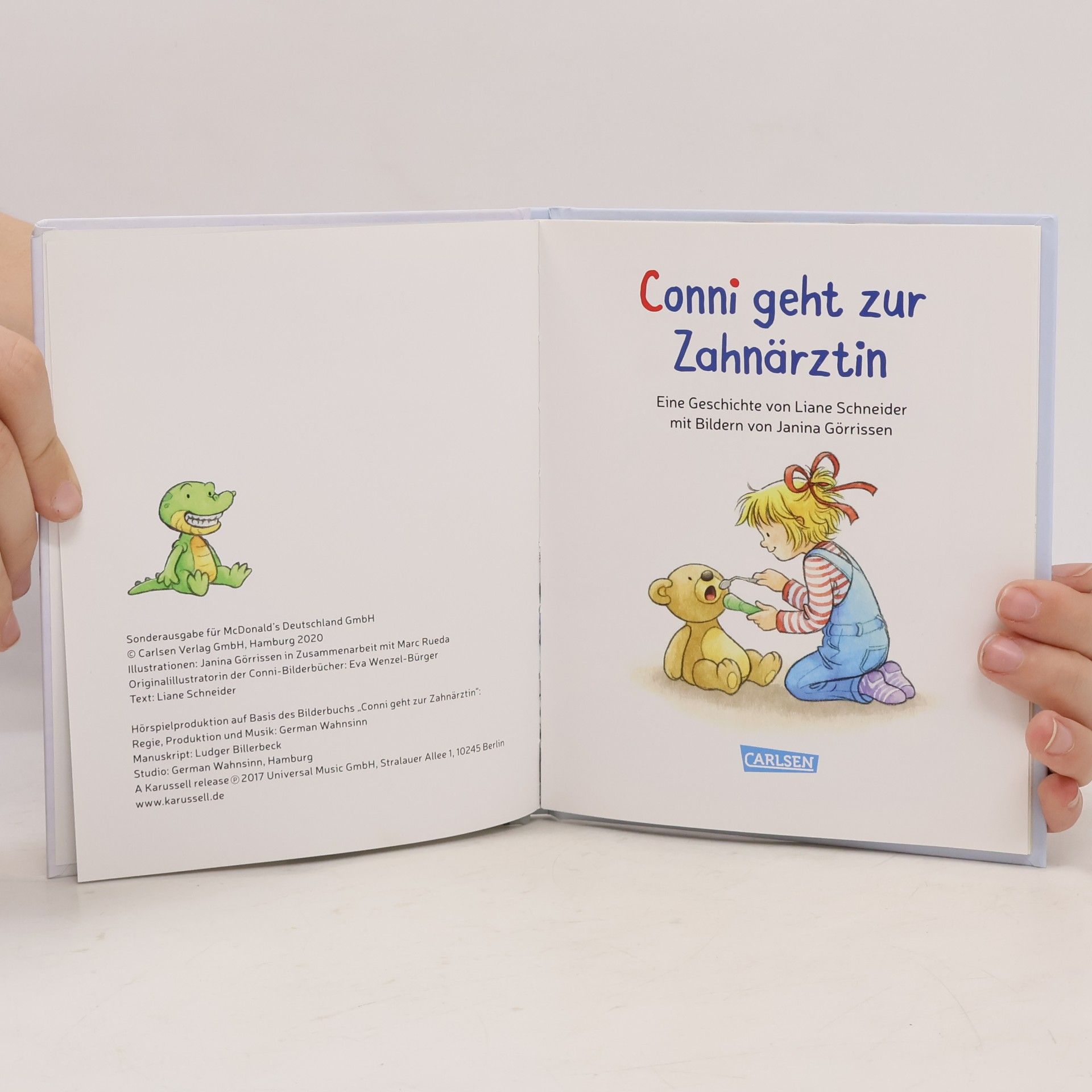 Janina Görrissen Conni geht zur Zahnärztin
