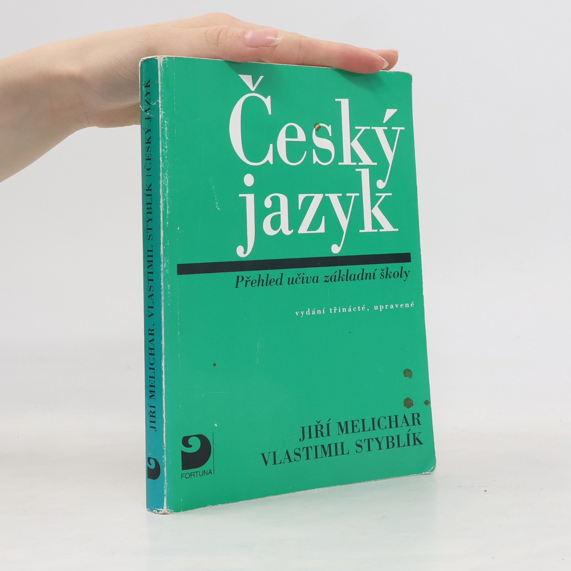 Vlastimil Styblík Český jazyk: Přehled učiva základní školy
