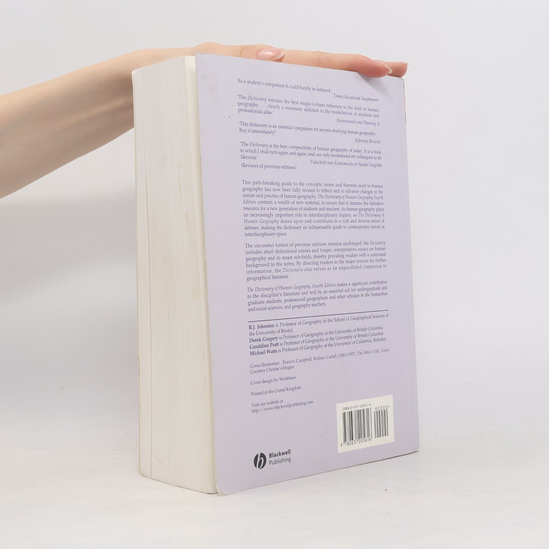 Auteurscollectief The Dictionary of Human Geography