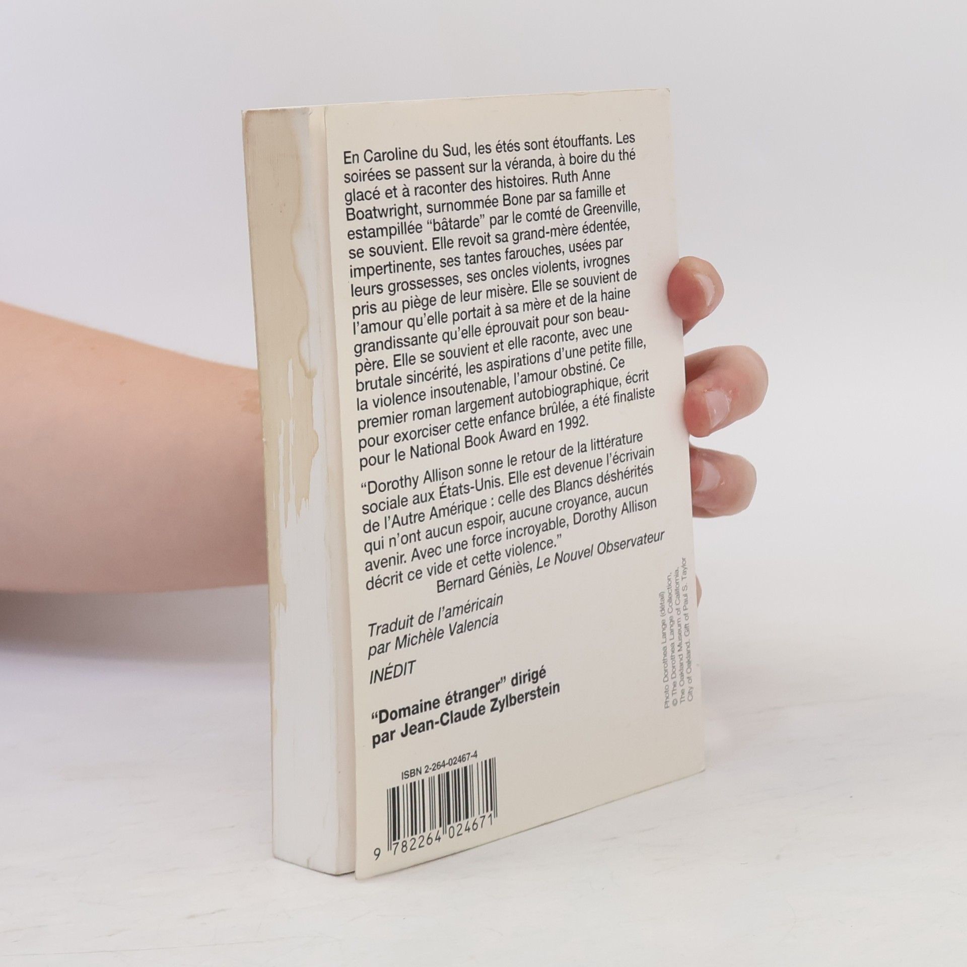 Dorothy Allison L'histoire de Bone