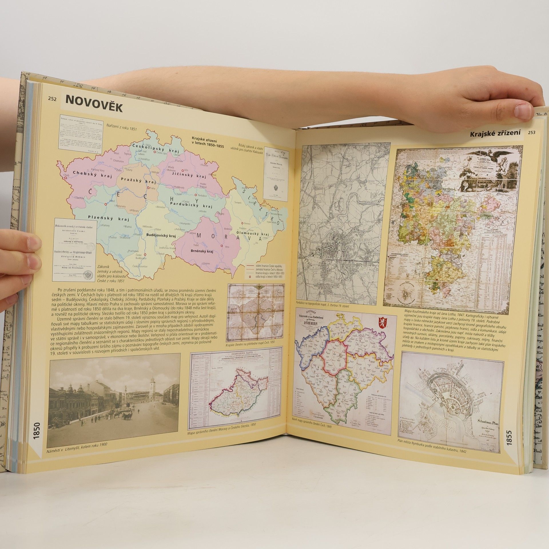 Eva Semotanová Česko. Ottův historický atlas