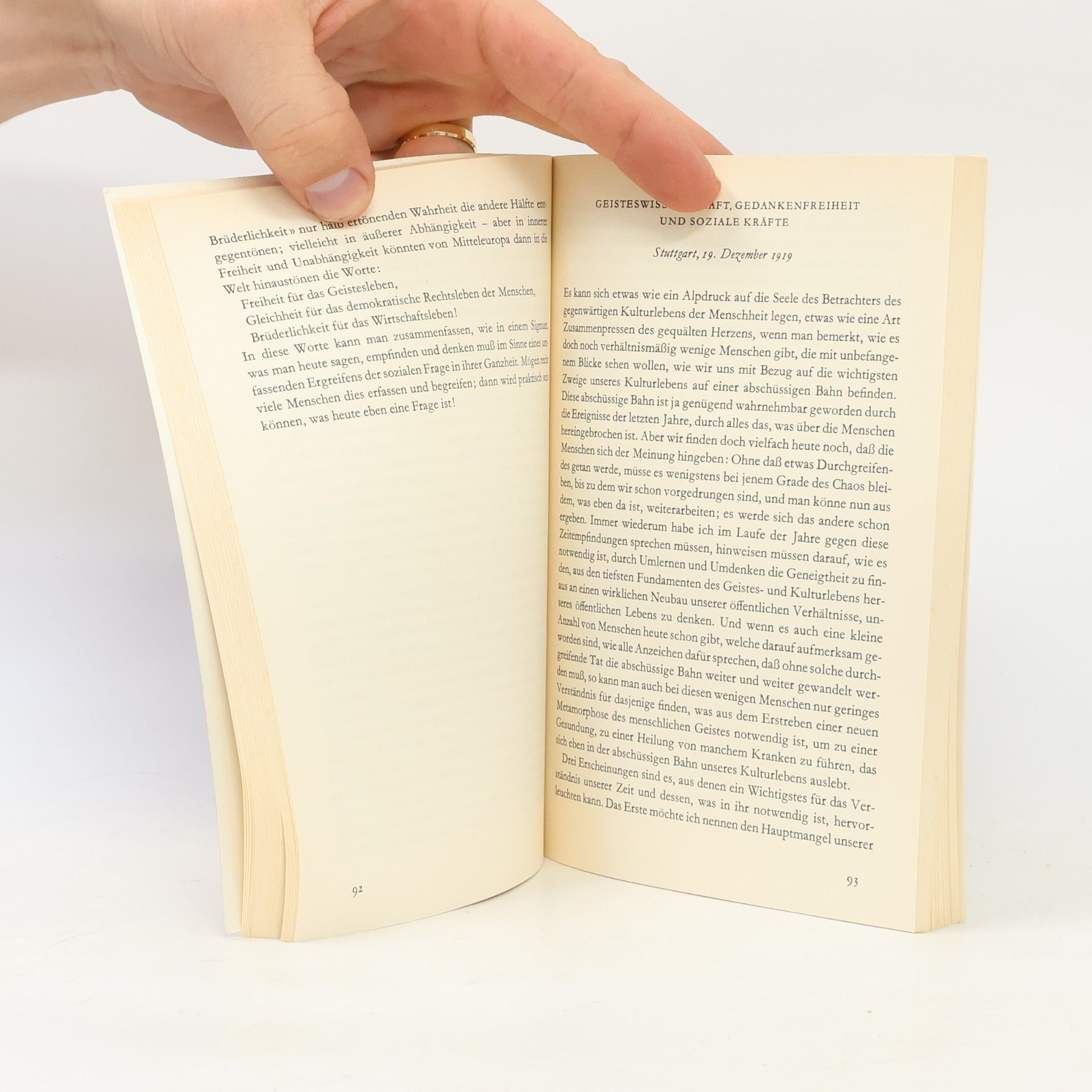 Rudolf Steiner Rudolf Steiner Taschenbücher aus dem Gesamtwerk - 652: Gedankenfreiheit und soziale Kräfte