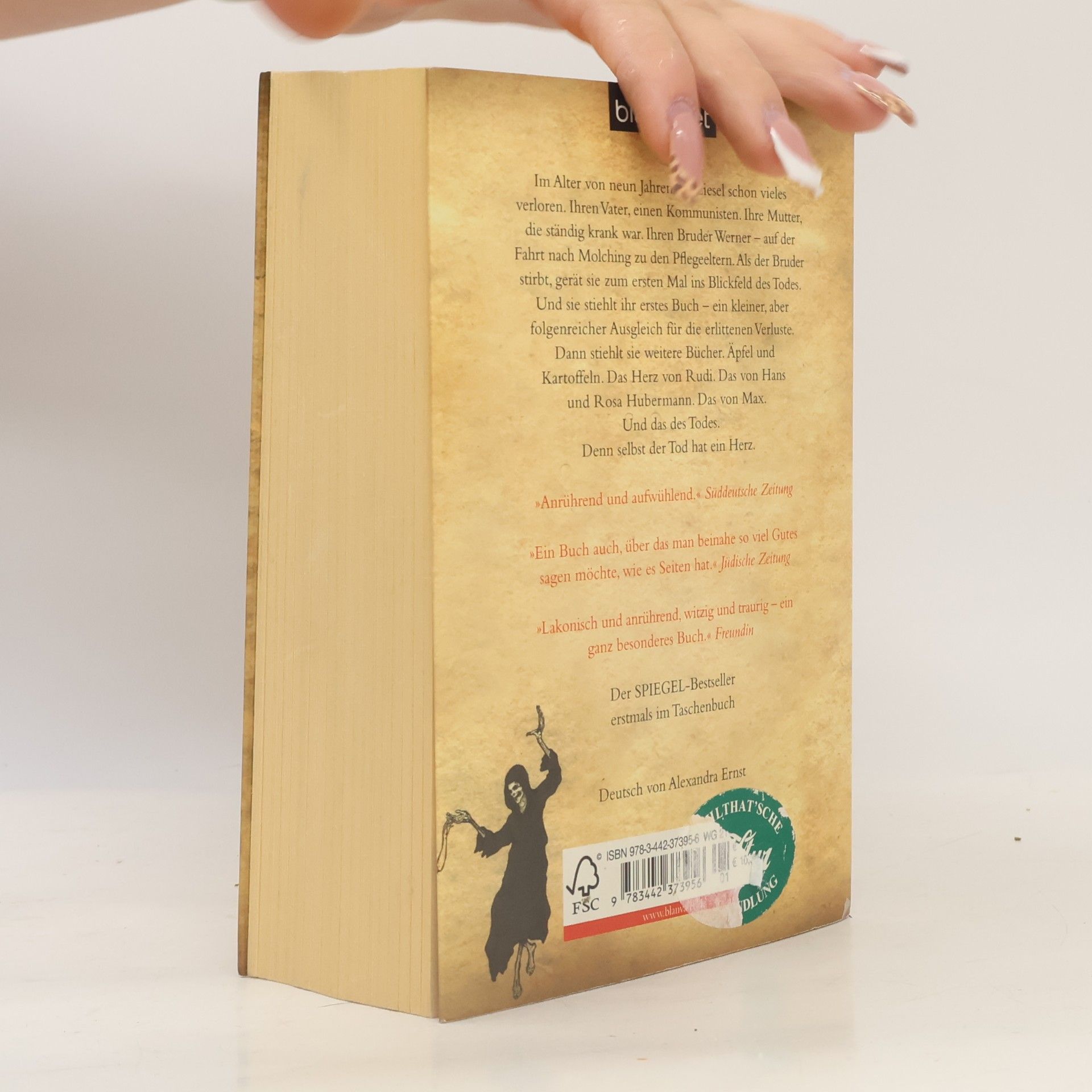 Markus Zusak Die Bücherdiebin: Roman