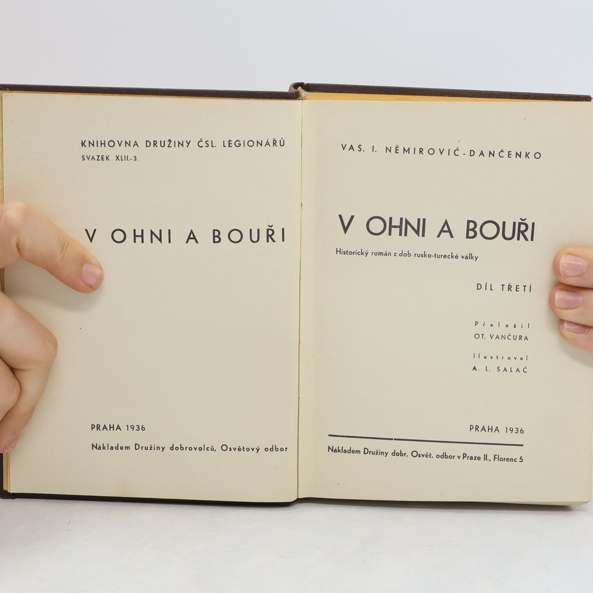 Vasilij Ivanovič Nemirovič Dančenko V ohni a bouři 3