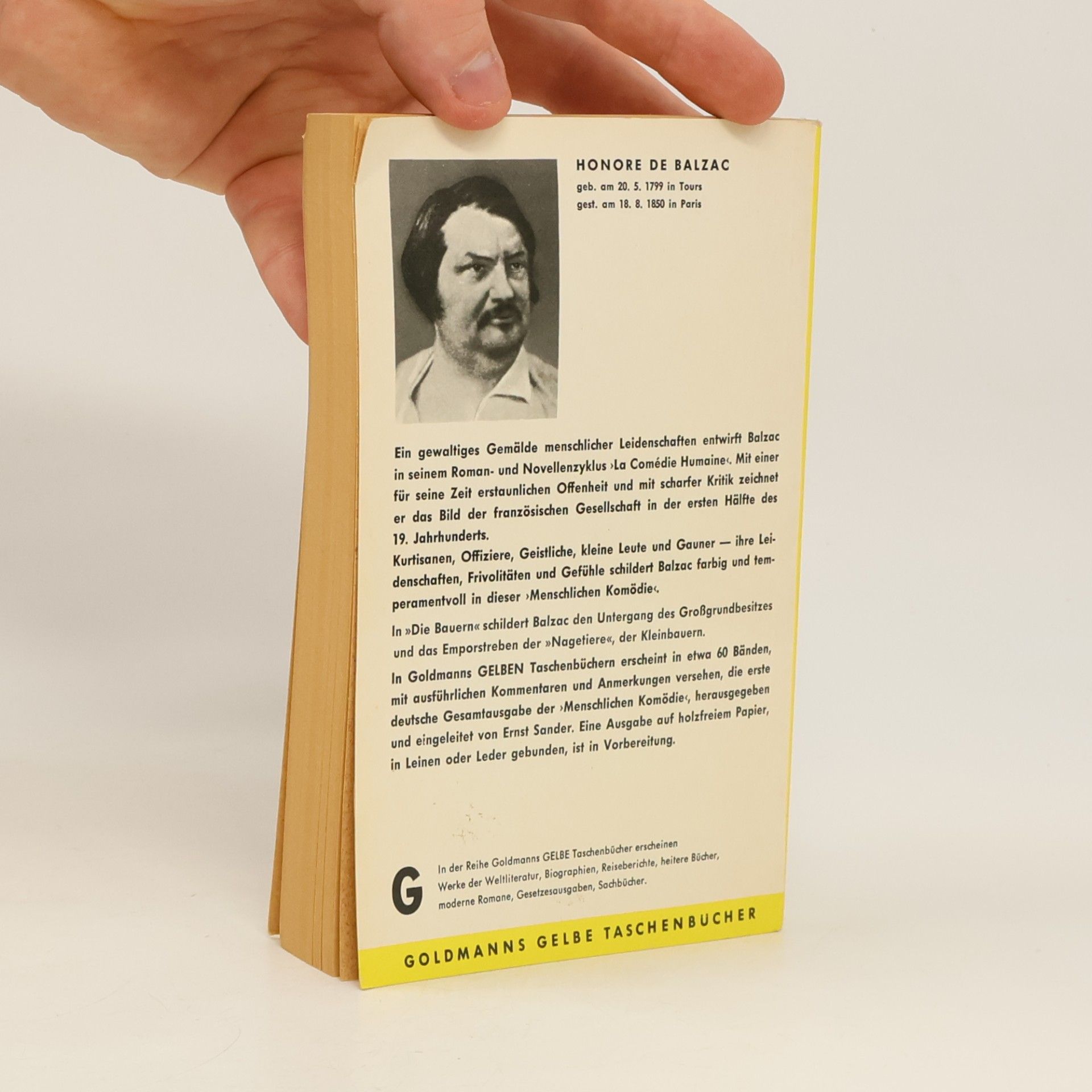 Honoré de Balzac Die Bauern