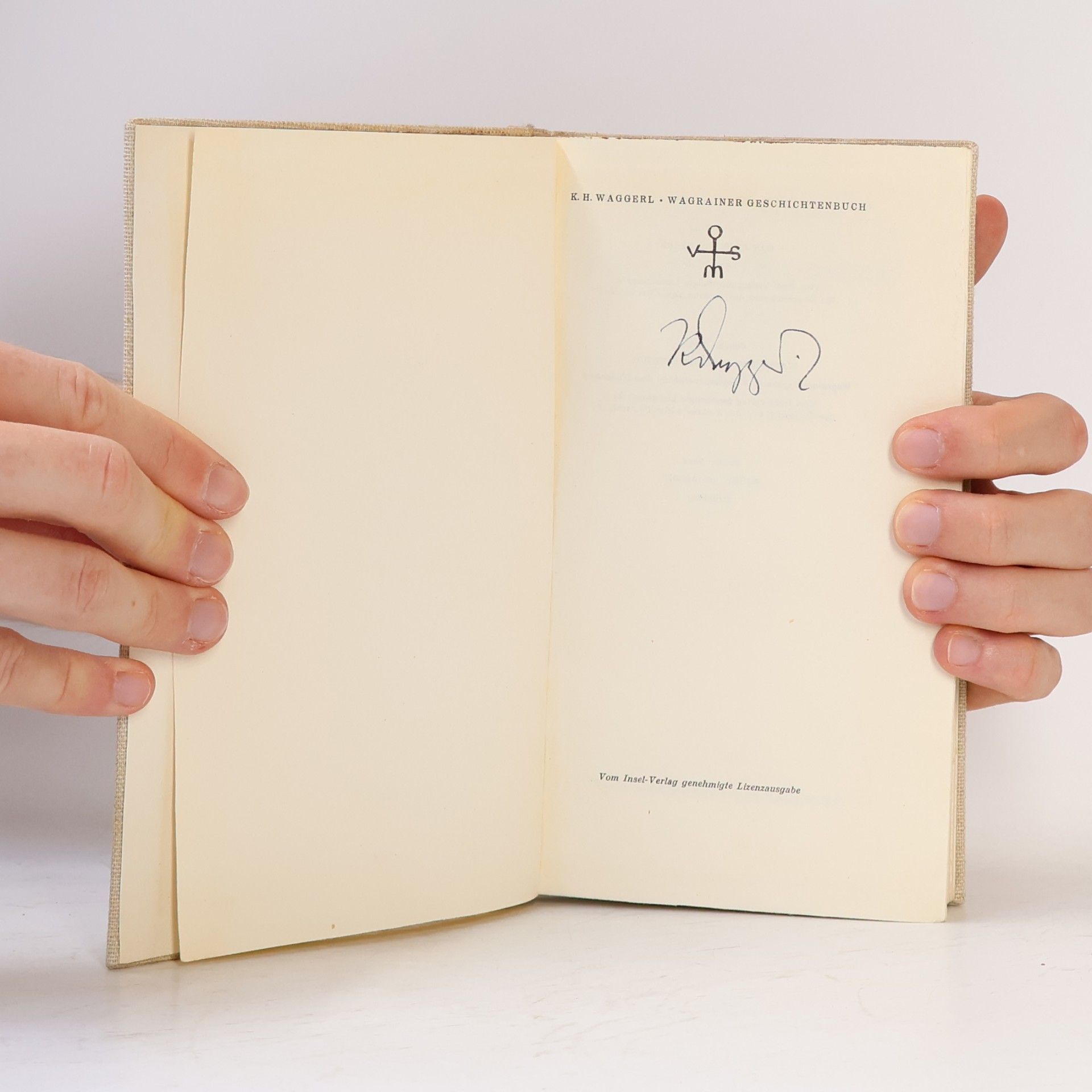 Karl Heinrich Waggerl Wagrainer Geschichtenbuch