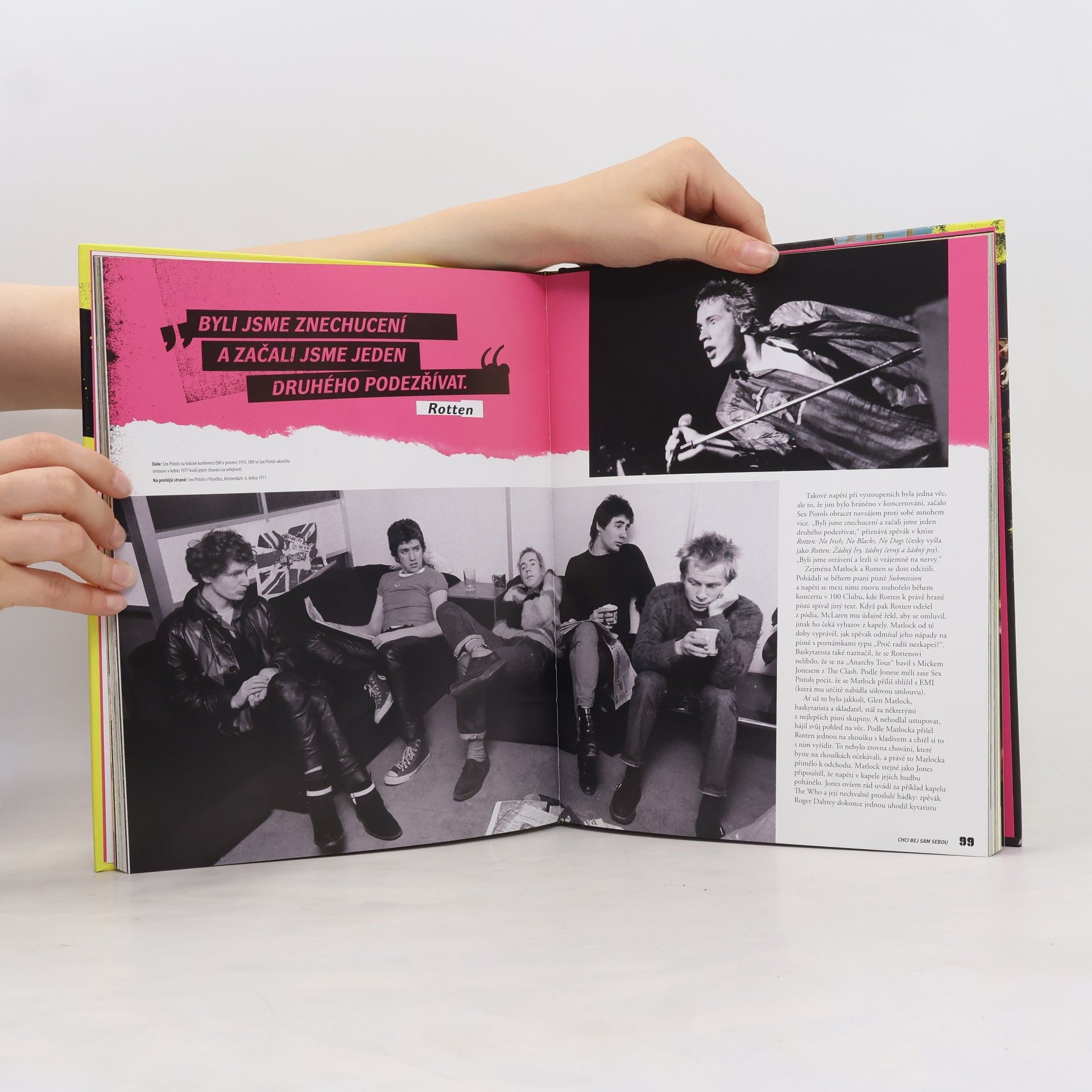 Zdeněk Gazur Sex Pistols. Chci bejt sám sebou