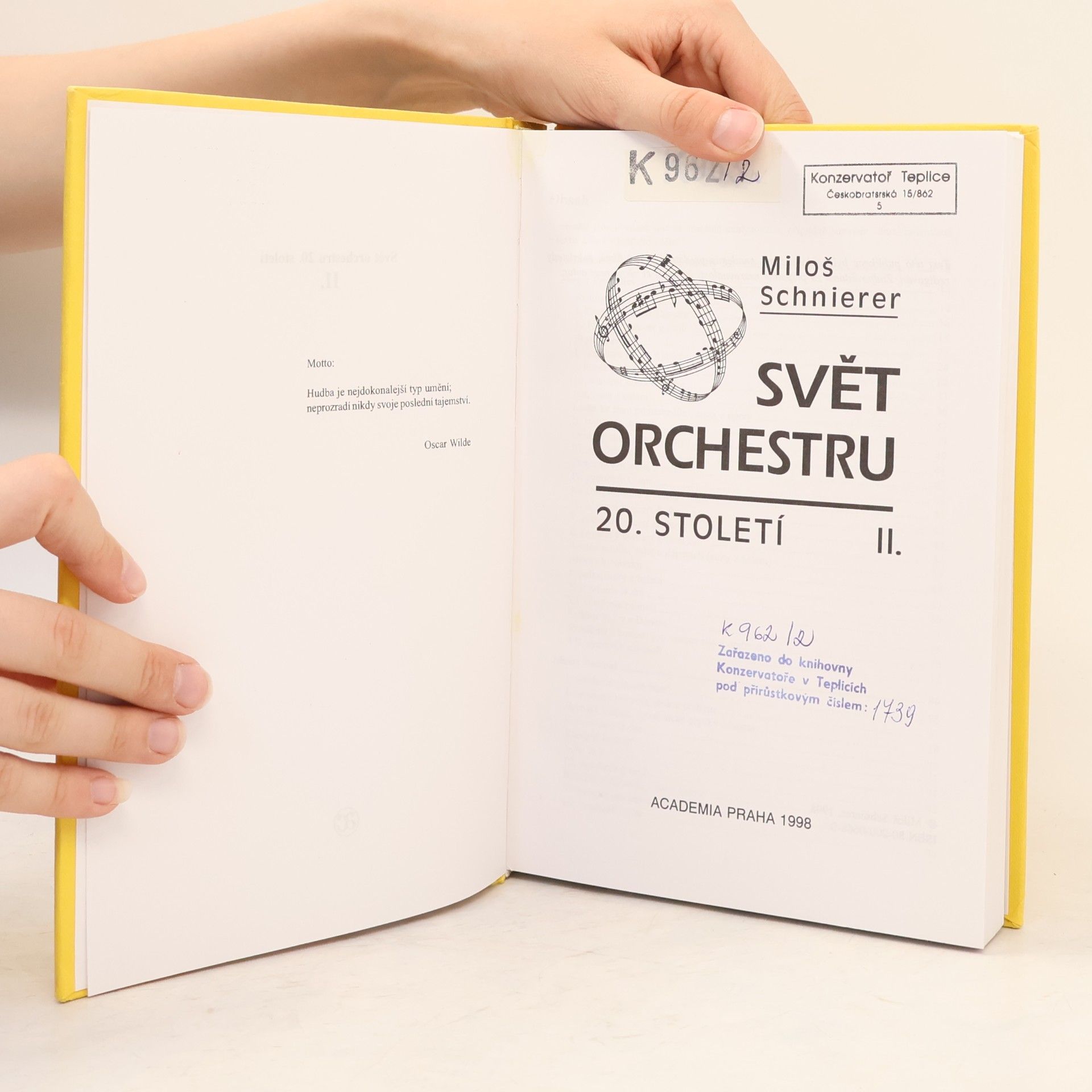 Miloš Schnierer Svět orchestru 20. století. II