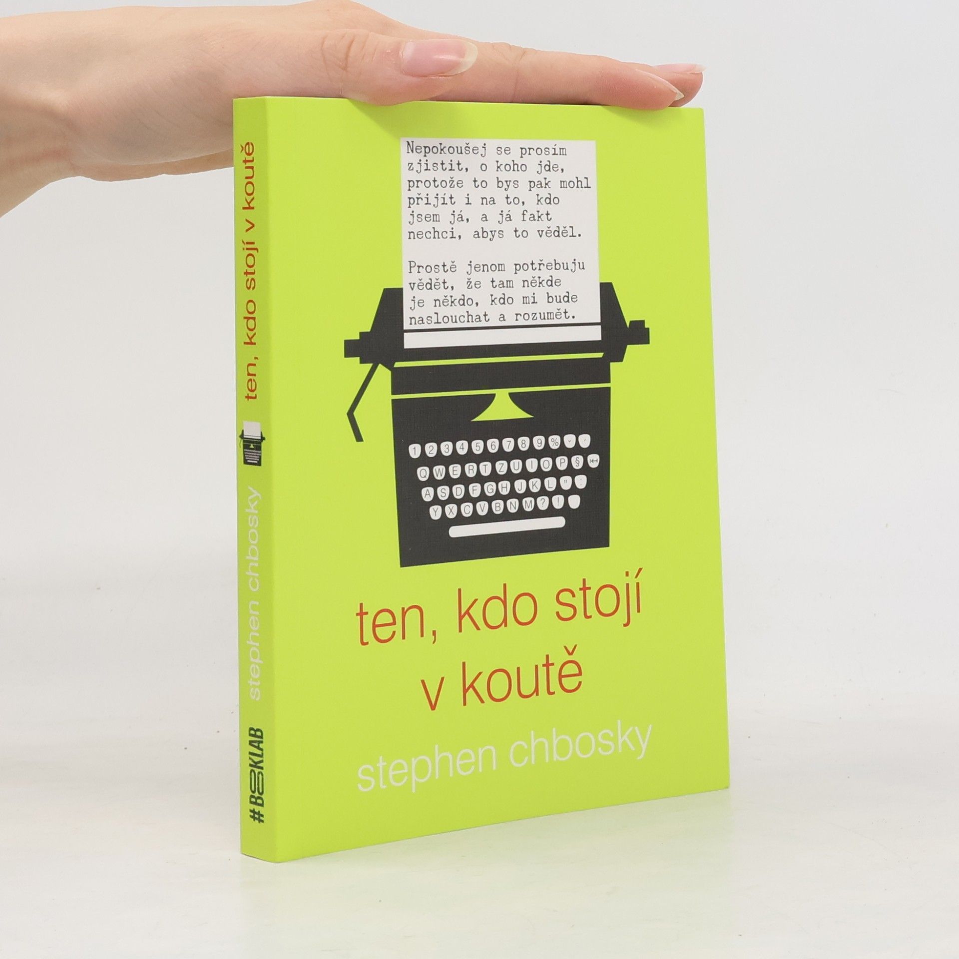 Stephen Chbosky Ten, kdo stojí v koutě