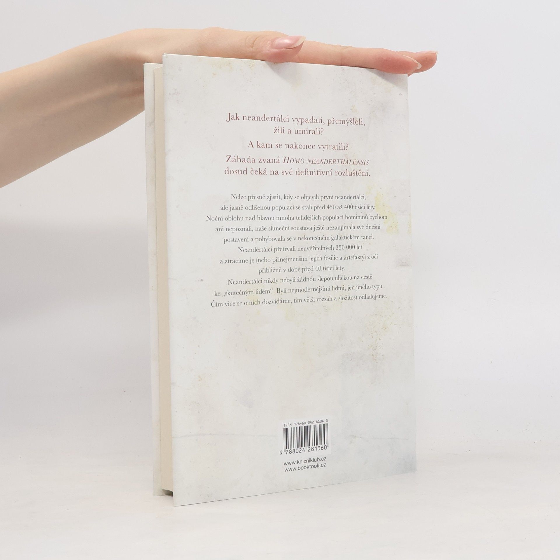 Rebecca Wragg Sykes Neandertálci - naši příbuzní : život, láska, smrt a umění neandertálců