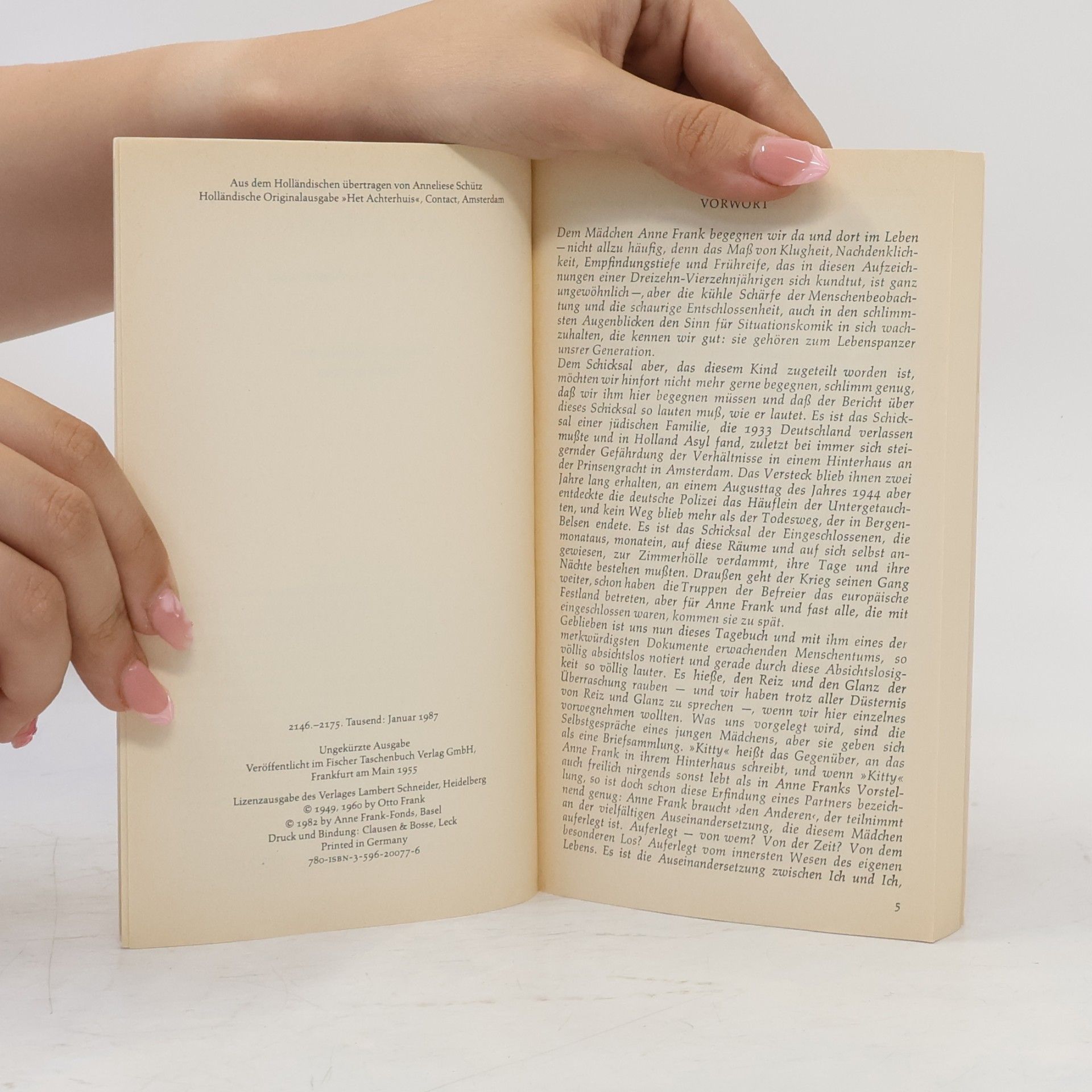 Anne Frank Das Tagebuch der Anne Frank