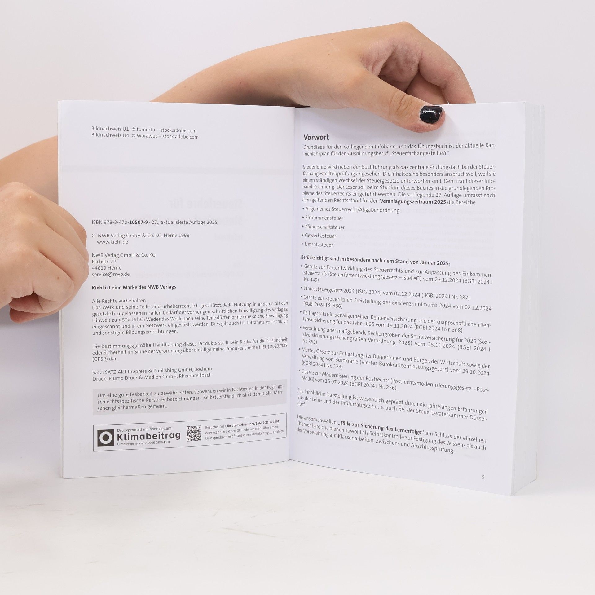 Reinhard Schweizer Steuerlehre für Steuerfachangestellte: Infoband