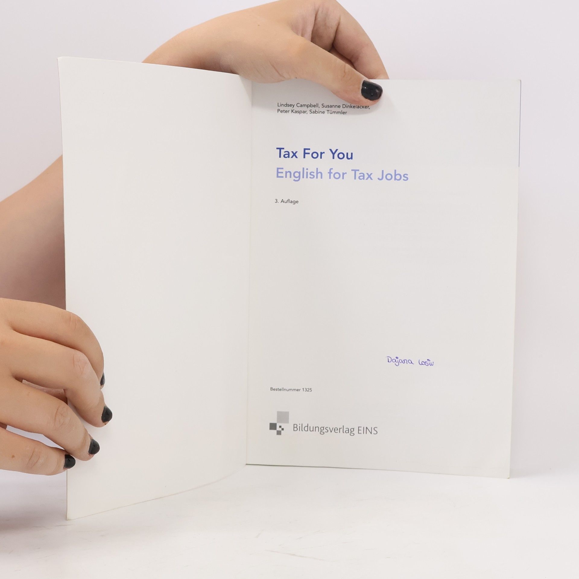 Sabine Tümmler Tax for You