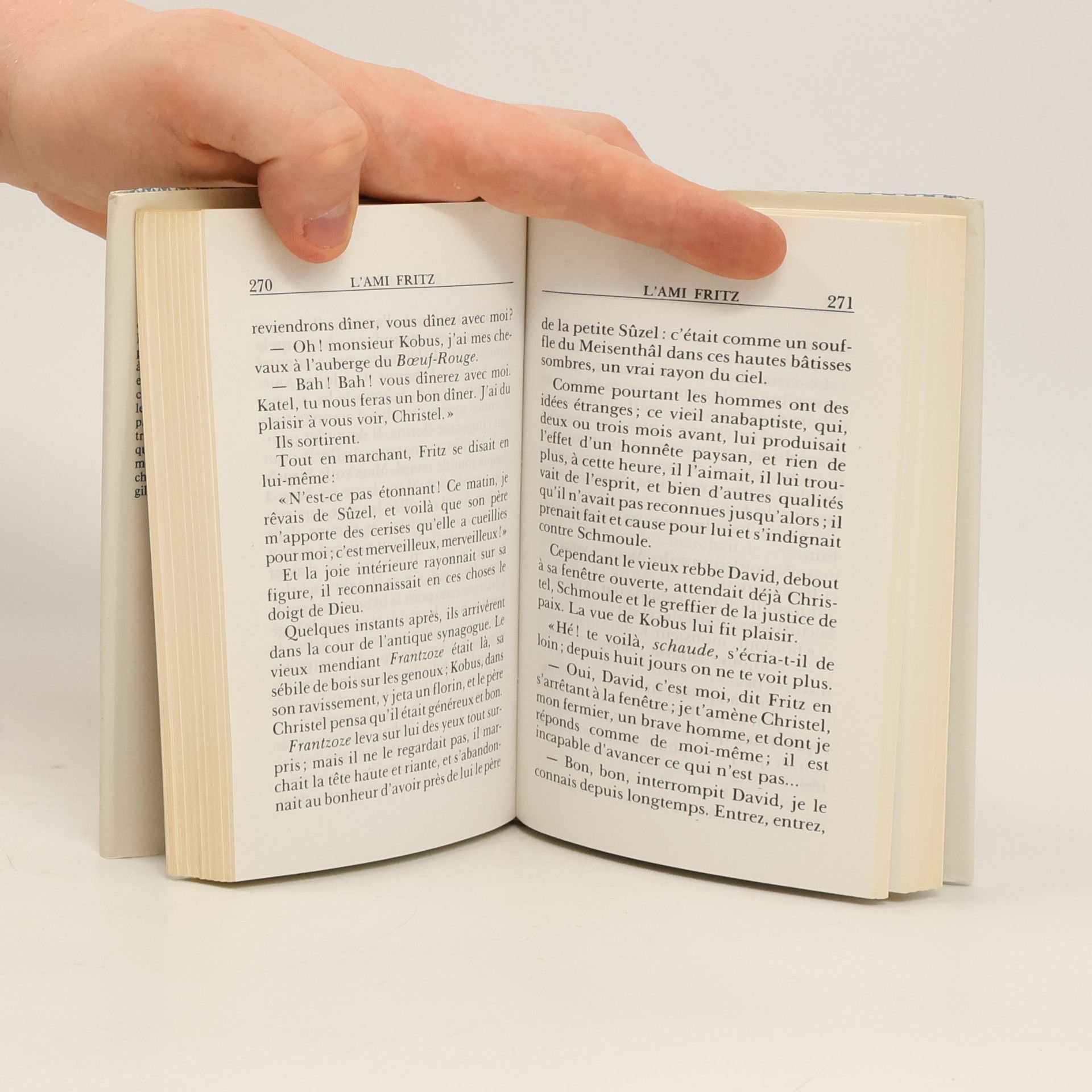 Erckmann/Chatrian Bibliothèque Lattès: L'Ami Fritz