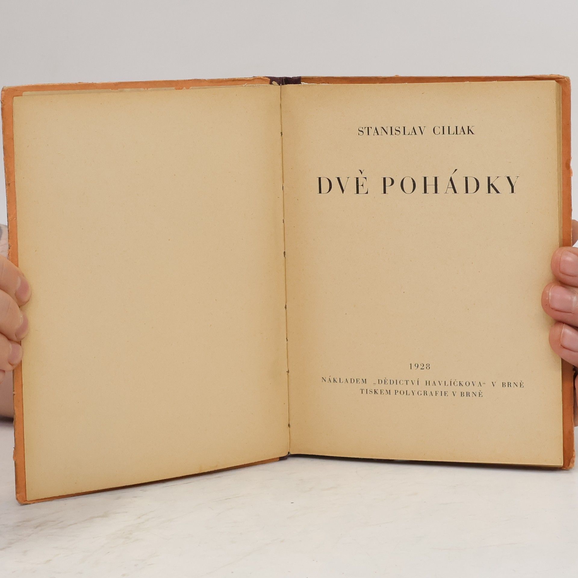 Stanislav Ciliak Dvě pohádky