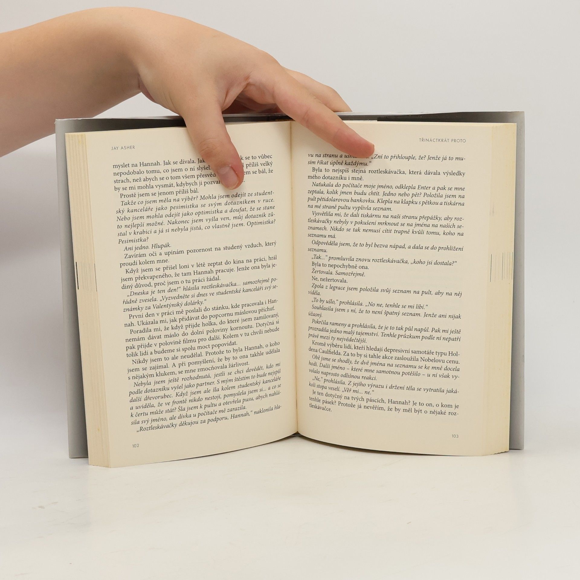 Jay Asher Třináctkrát proto