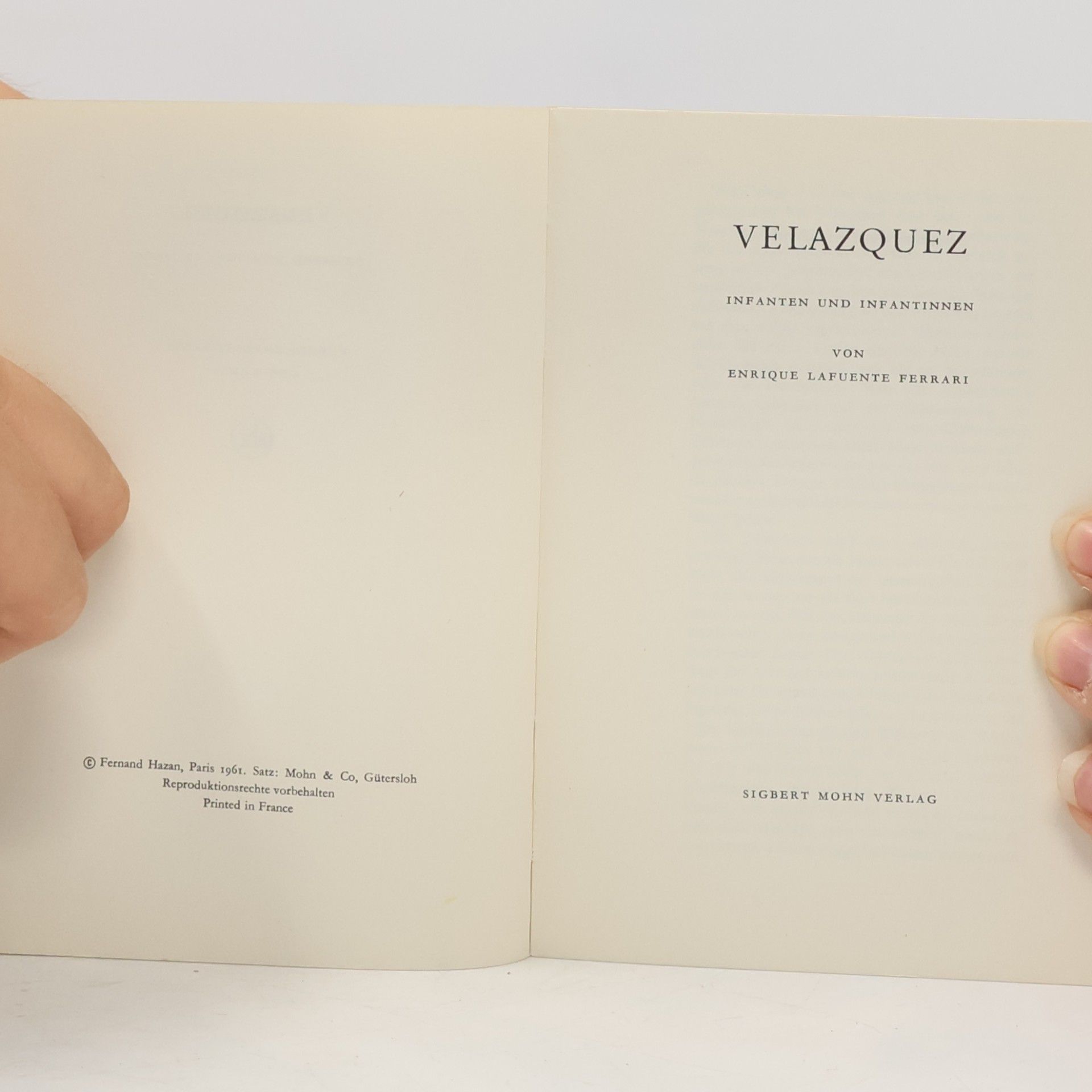 Ferrari Enrique Lafuente Velázquez. Infantem und Infantinnen