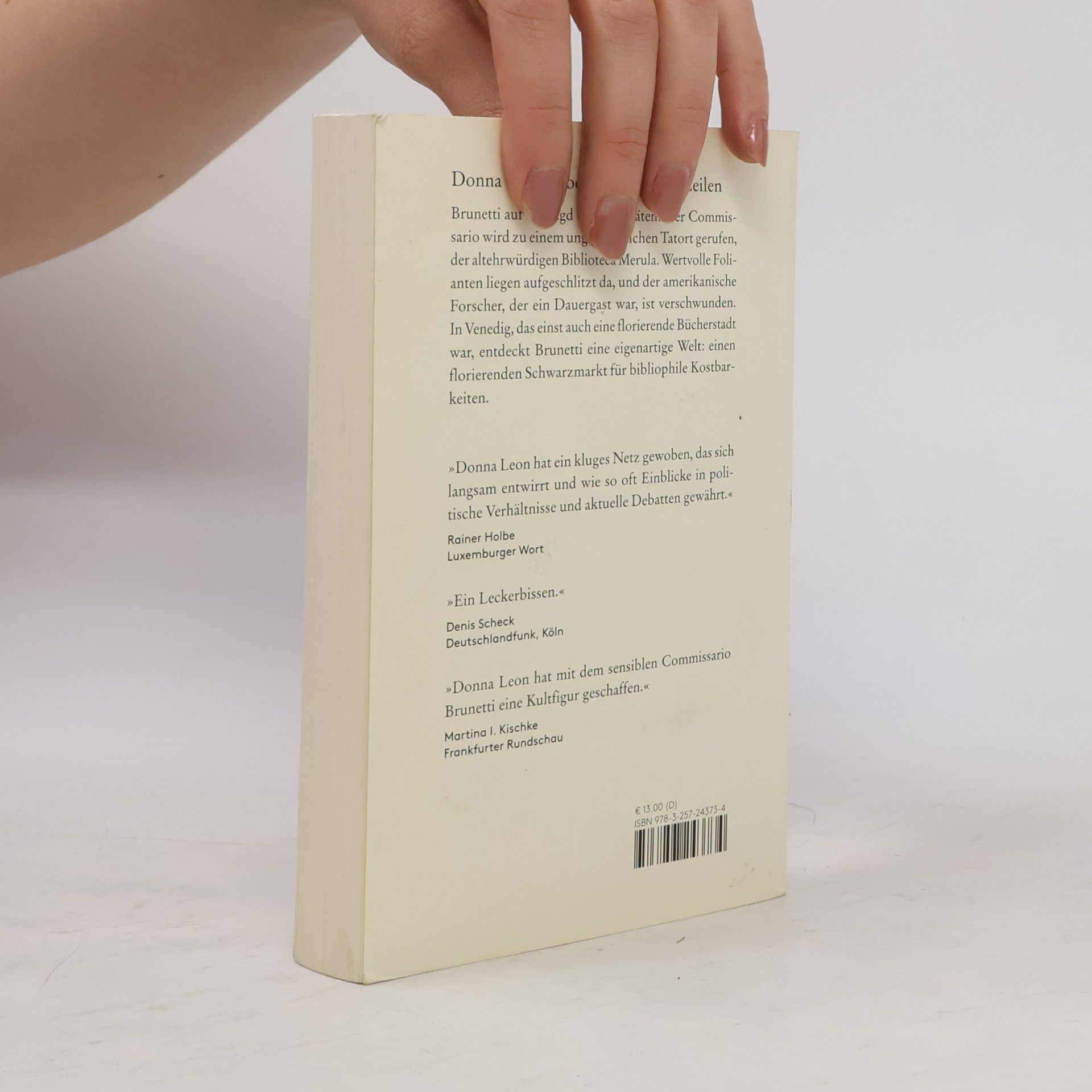 Donna Leon Tod zwischen den Zeilen