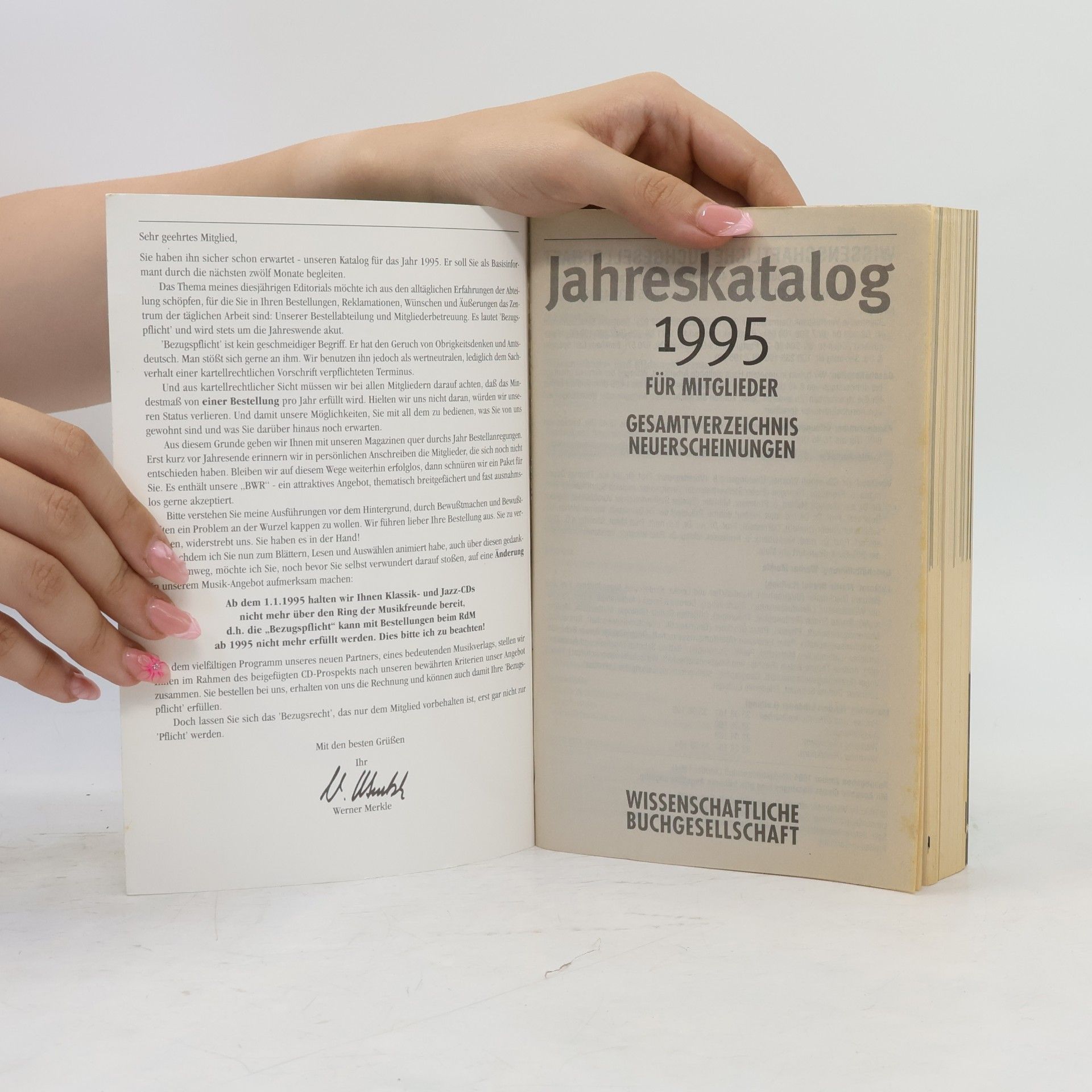 Autorenkollektiv Jahreskatalog 1995