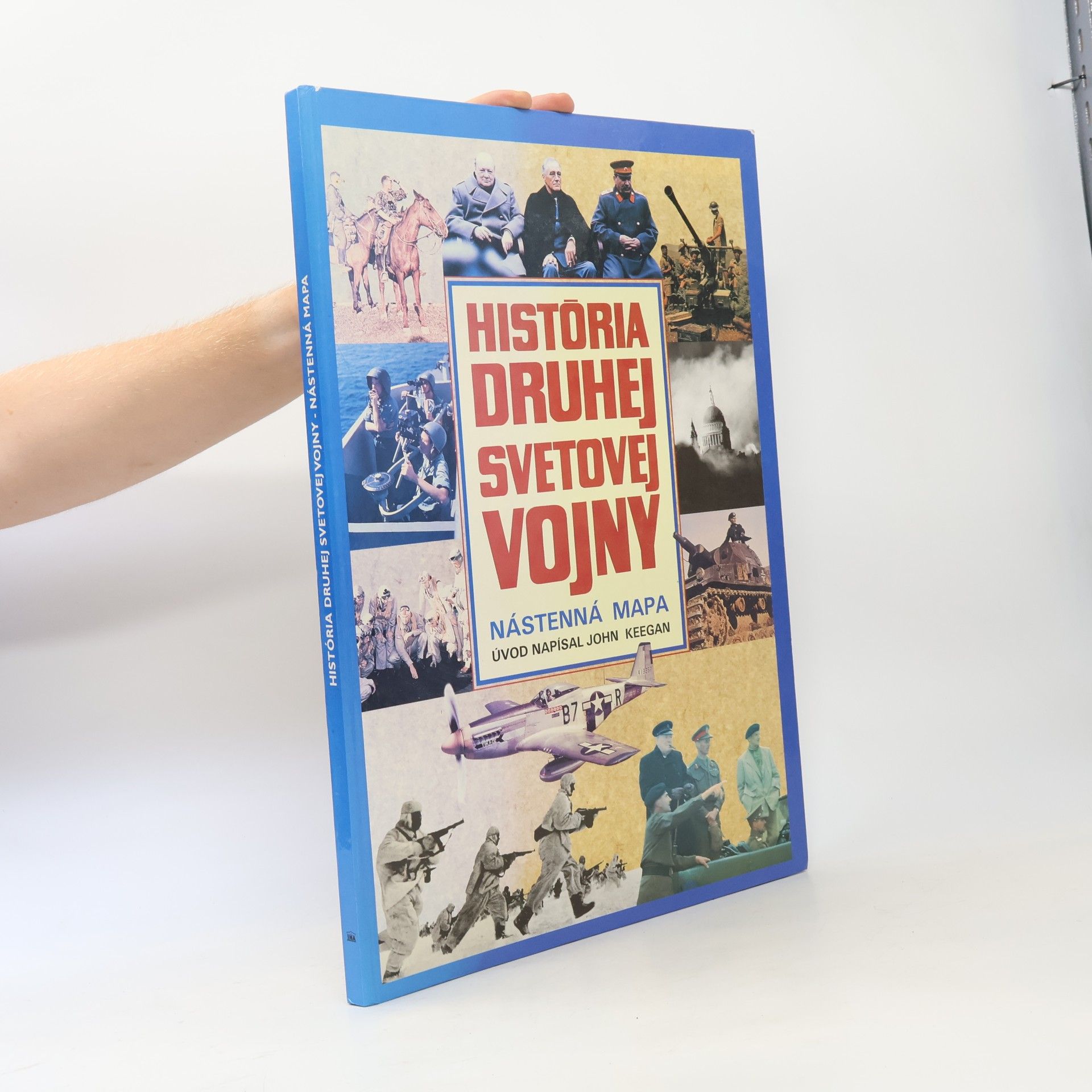 John Keegan História druhej svetovej vojny - nástenná mapa