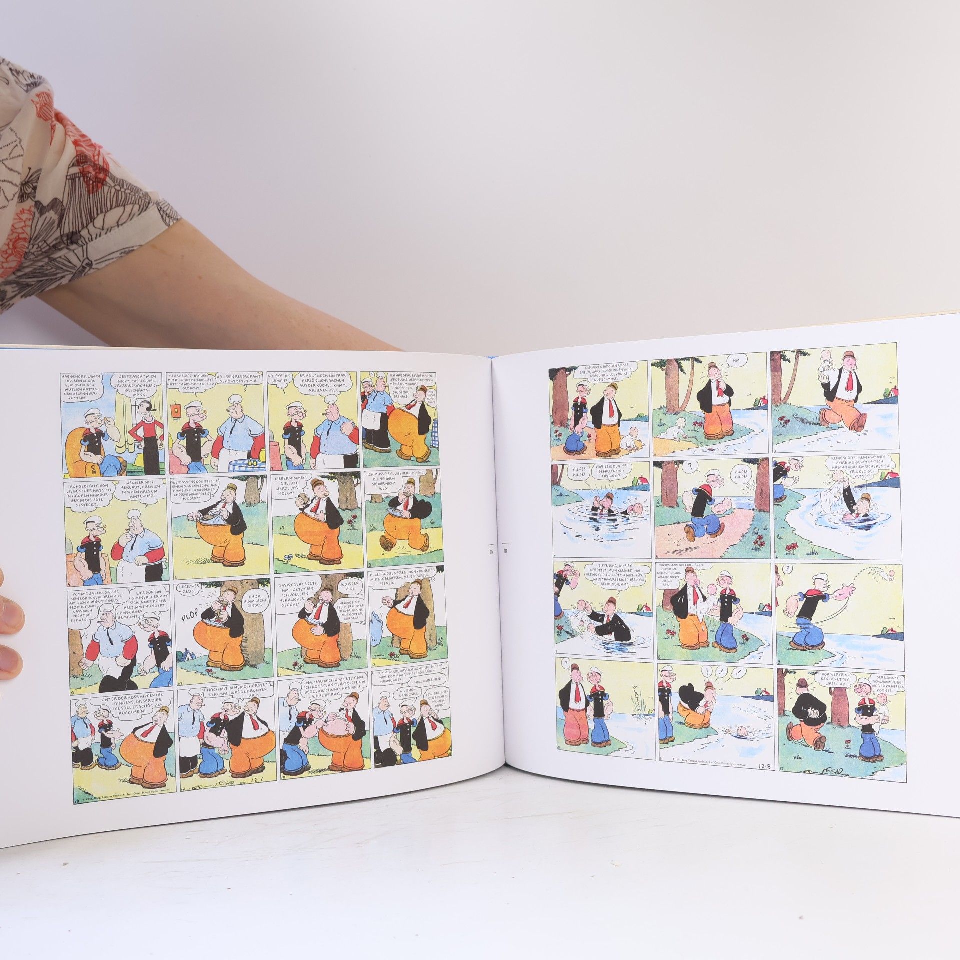 E. C. Segar Die Bibliothek der Comic-Klassiker: Popeye