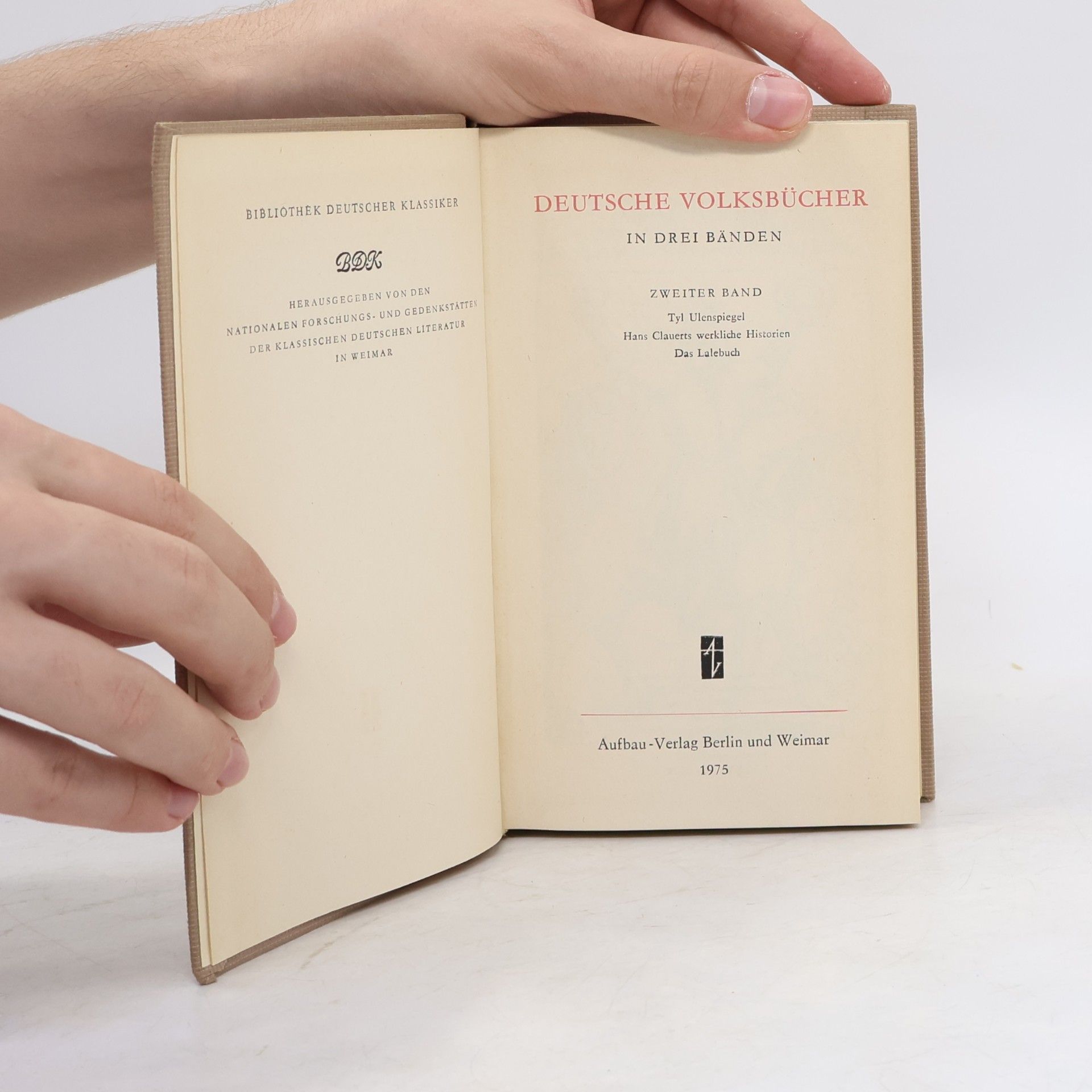 Autorenkollektiv Deutsche Volksbücher in drei Bänden. Zweiter Band