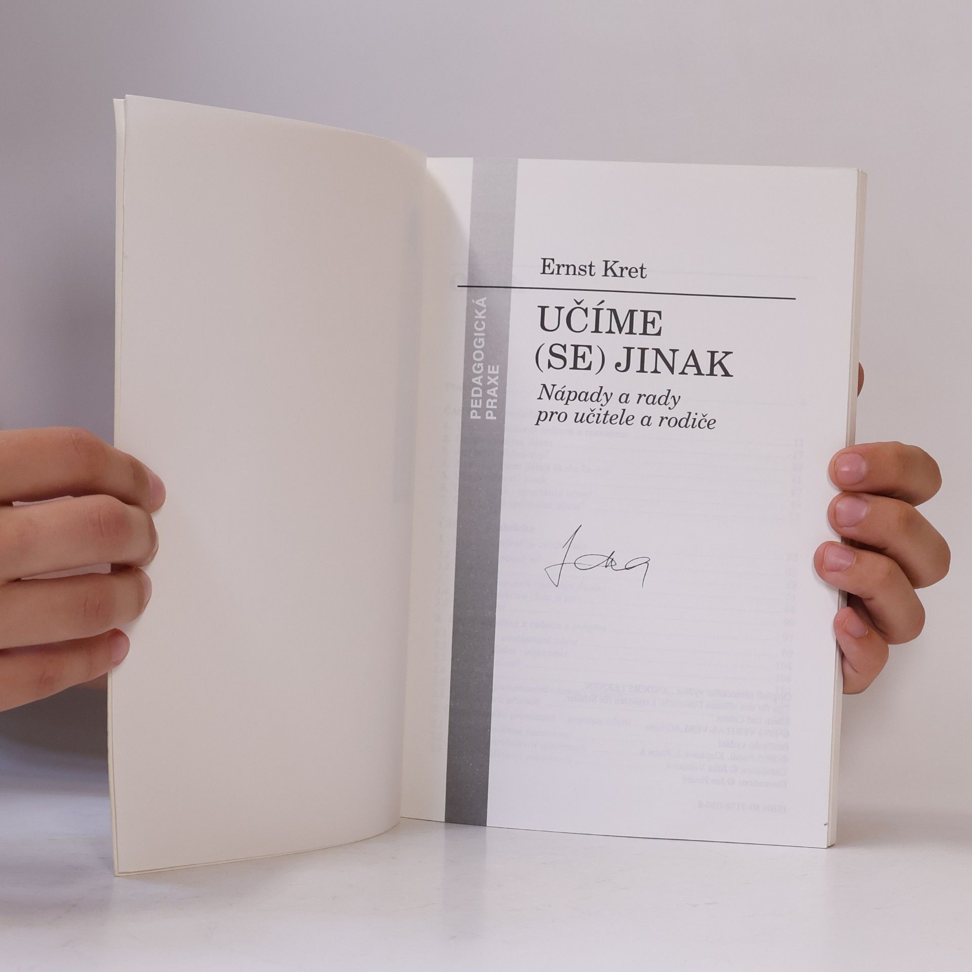 Ernst Kret Učíme (se) jinak - Nápady a rady pro učitele a rodiče