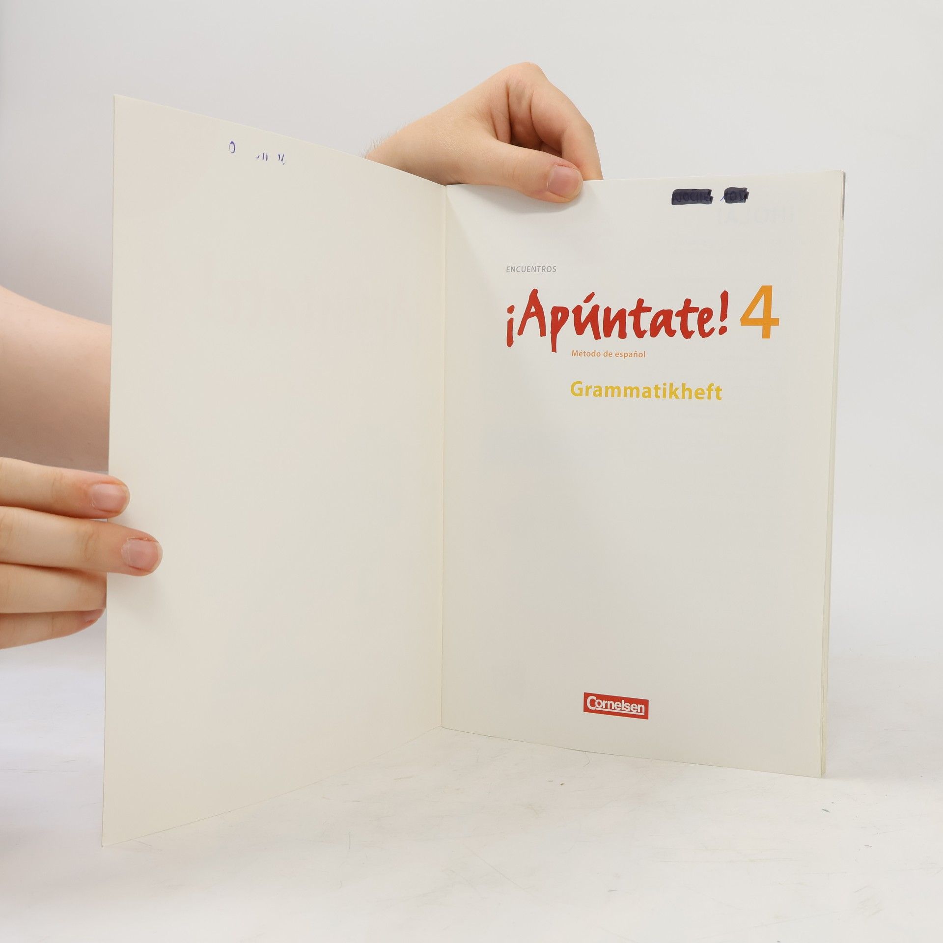 Joachim Balser ¡Apúntate! 04. Grammatisches Beiheft