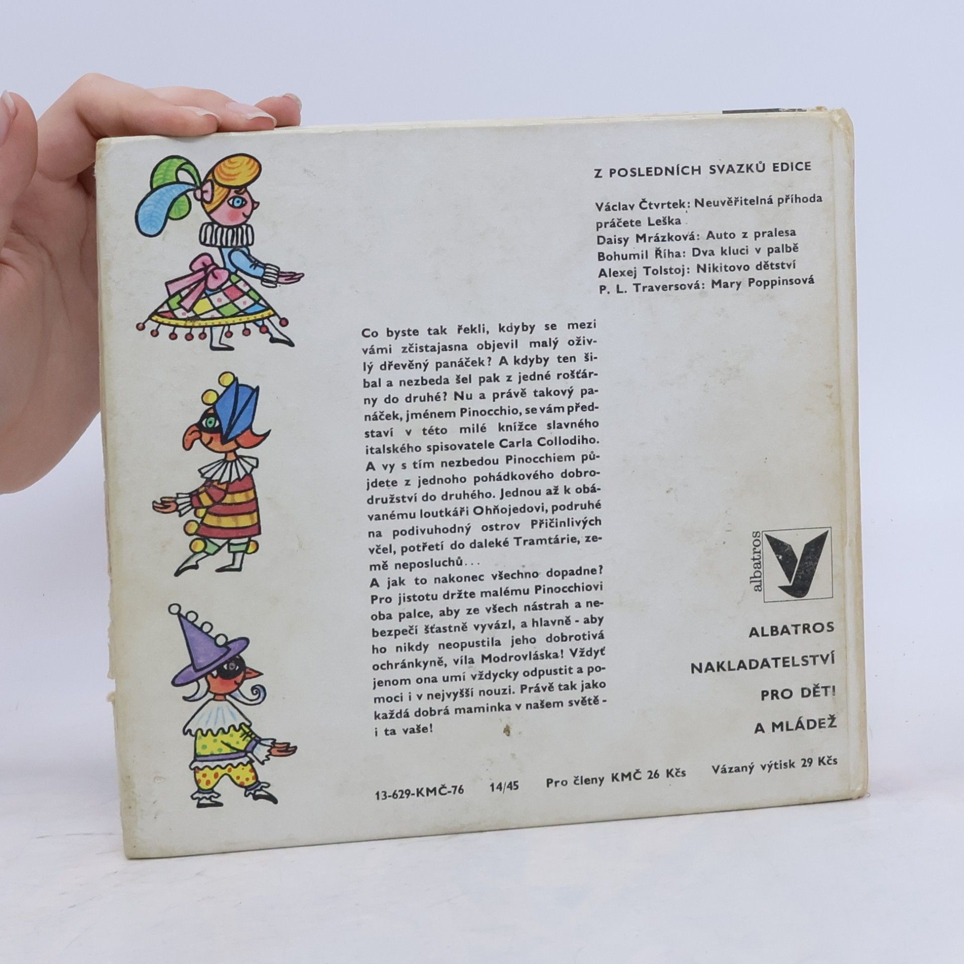 Carlo Collodi Pinocchiova dobrodružství