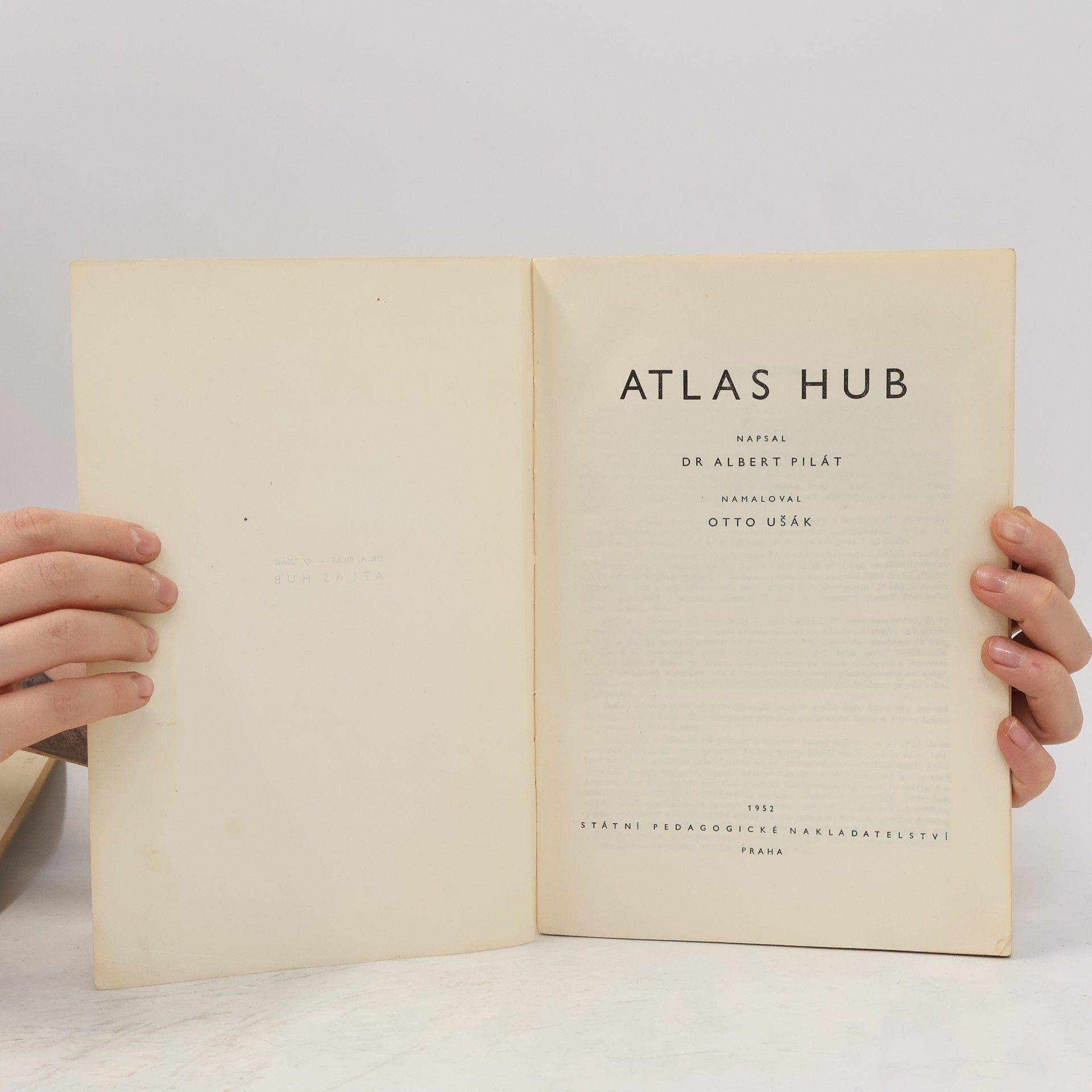 Otto Ušák Kapesní atlas hub
