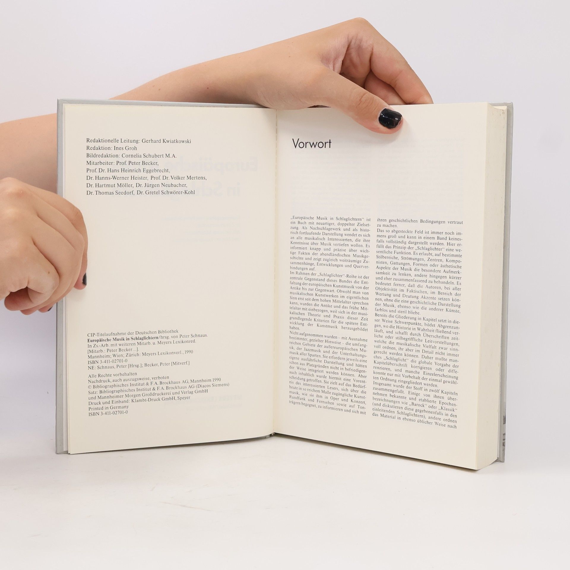 Autores varios Europäische Musik in Schlaglichern